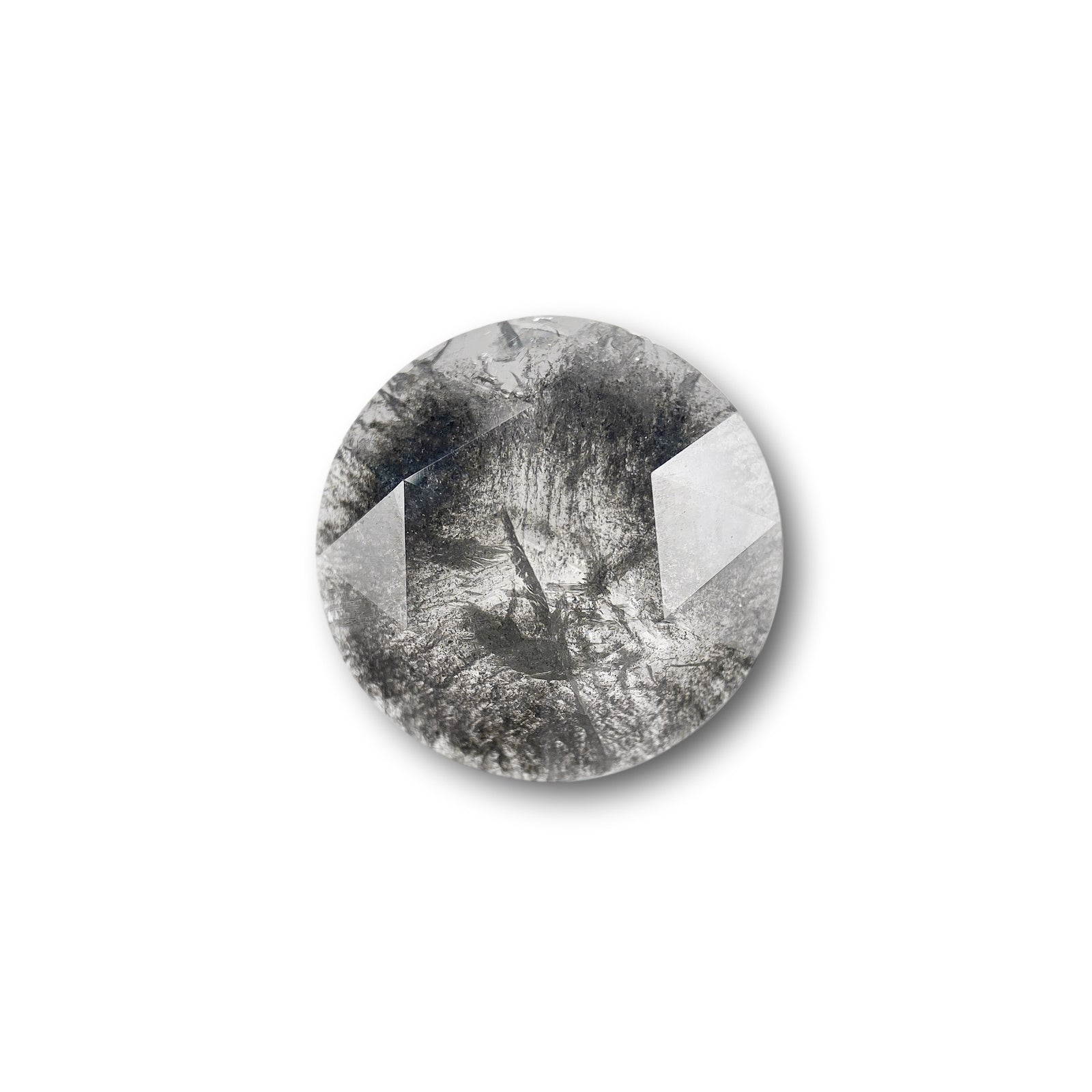 2.70ct | Rustic Round Shape Rose Cut Diamond - Modern Rustic Diamond