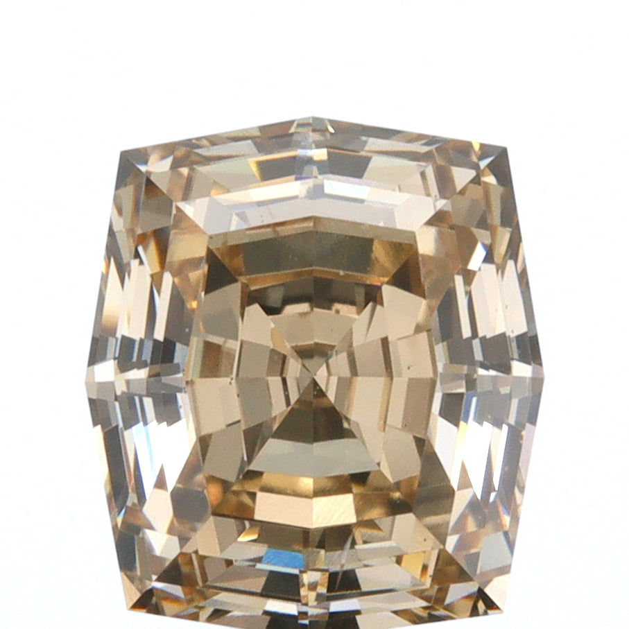 1.50ct | Champagne SI1 Octagonal Shape Step Cut Diamond (GIA) - Modern Rustic Diamond
