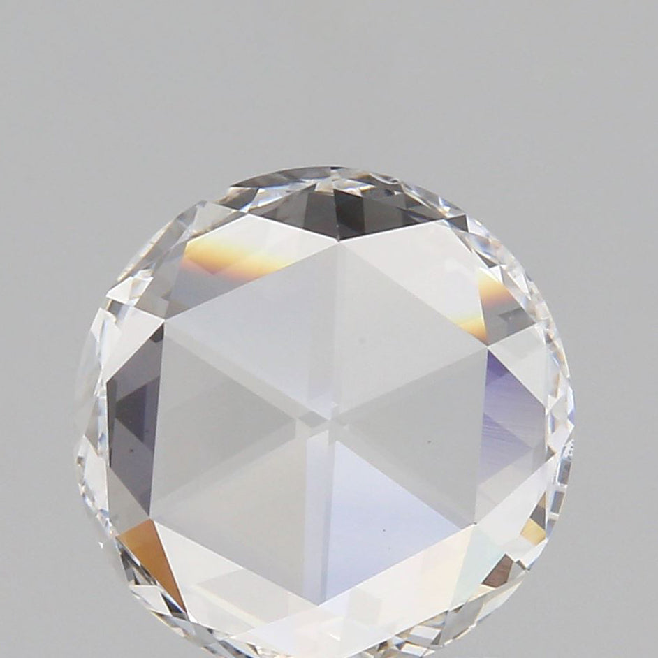 0.97ct | D/VS2 Round Shape Rose Cut Diamond (GIA) - Modern Rustic Diamond