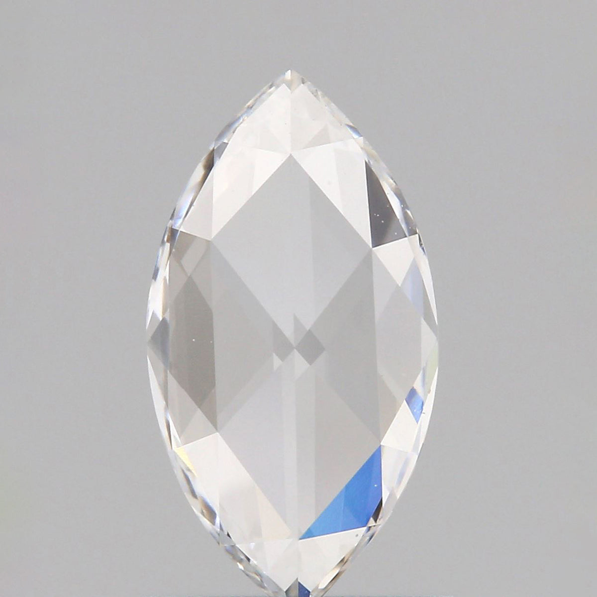 0.57ct | E/VVS2 Marquise Shape Rose Cut Diamond (GIA) - Modern Rustic Diamond