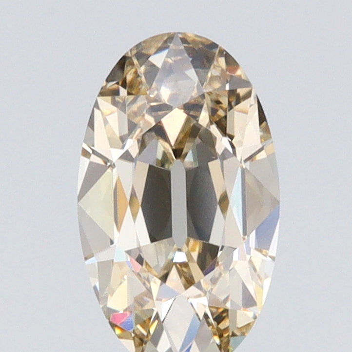 1.15ct | S-T/VS2 Oval Shape Old Mine Cut Diamond (GIA) - Modern Rustic Diamond