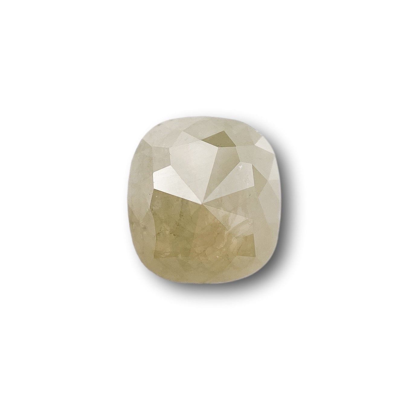 1.45ct | Rustic  Cushion Shape Rose Cut Diamond - Modern Rustic Diamond