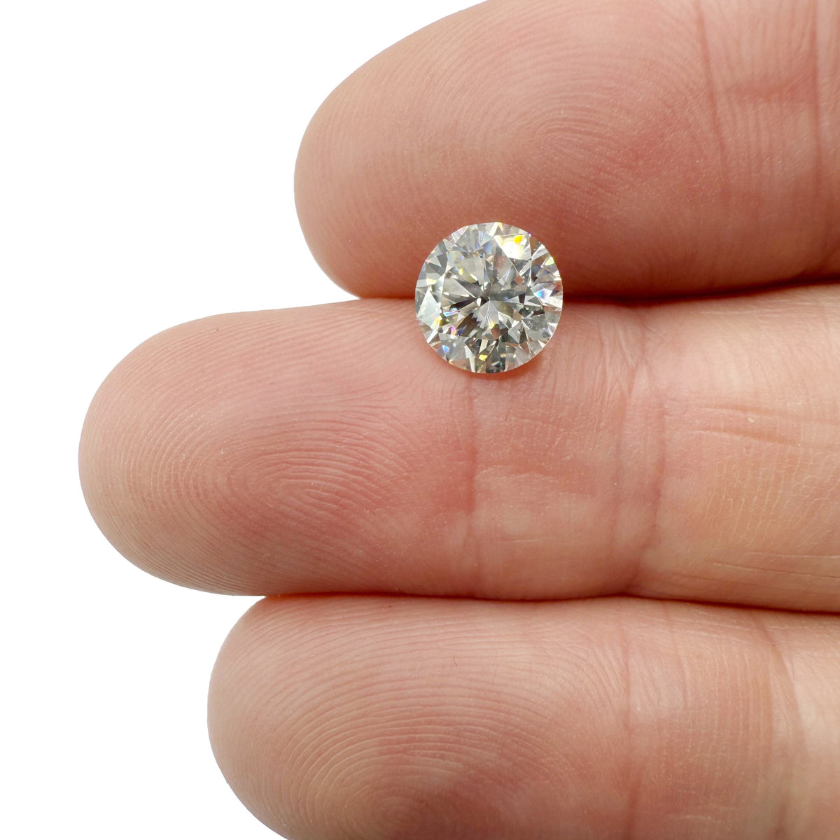 1.70ct | L/IF Round Shape Brilliant Cut Diamond (GIA) - Modern Rustic Diamond