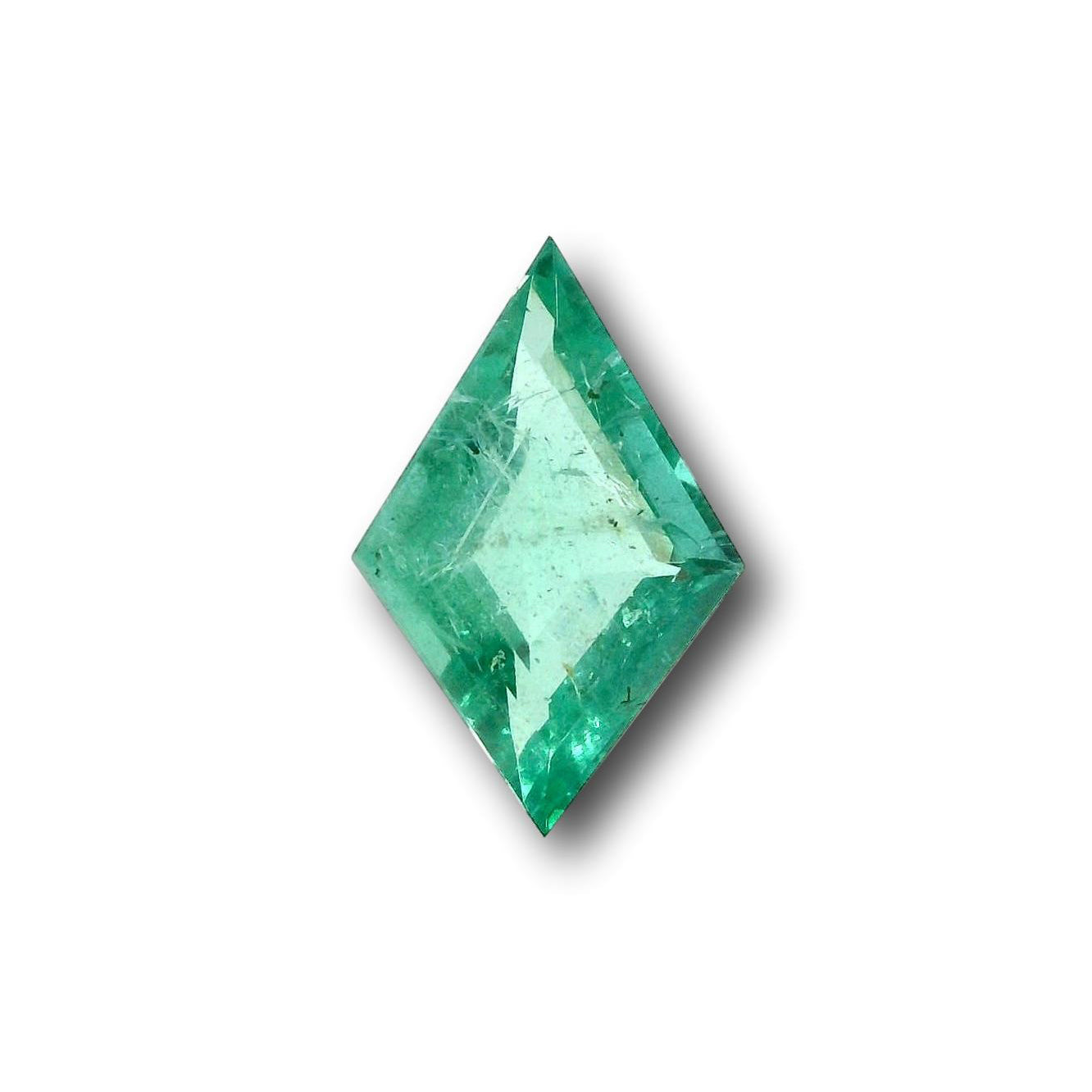 1.73ct | Green/ Kite Shape Step Cut Diamond - Modern Rustic Diamond