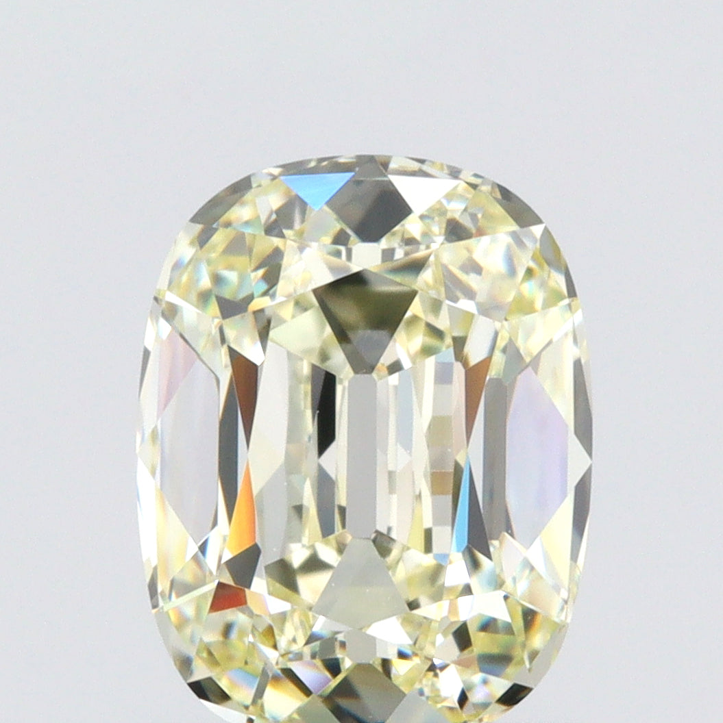 1.54ct | U-V/VS1 Cushion Shape Old Mine Cut Diamond (GIA) - Modern Rustic Diamond