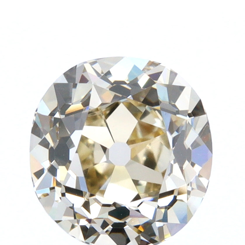 1.00ct | Light Brown VVS Cushion Shape Old Mine Cut Diamond - Modern Rustic Diamond