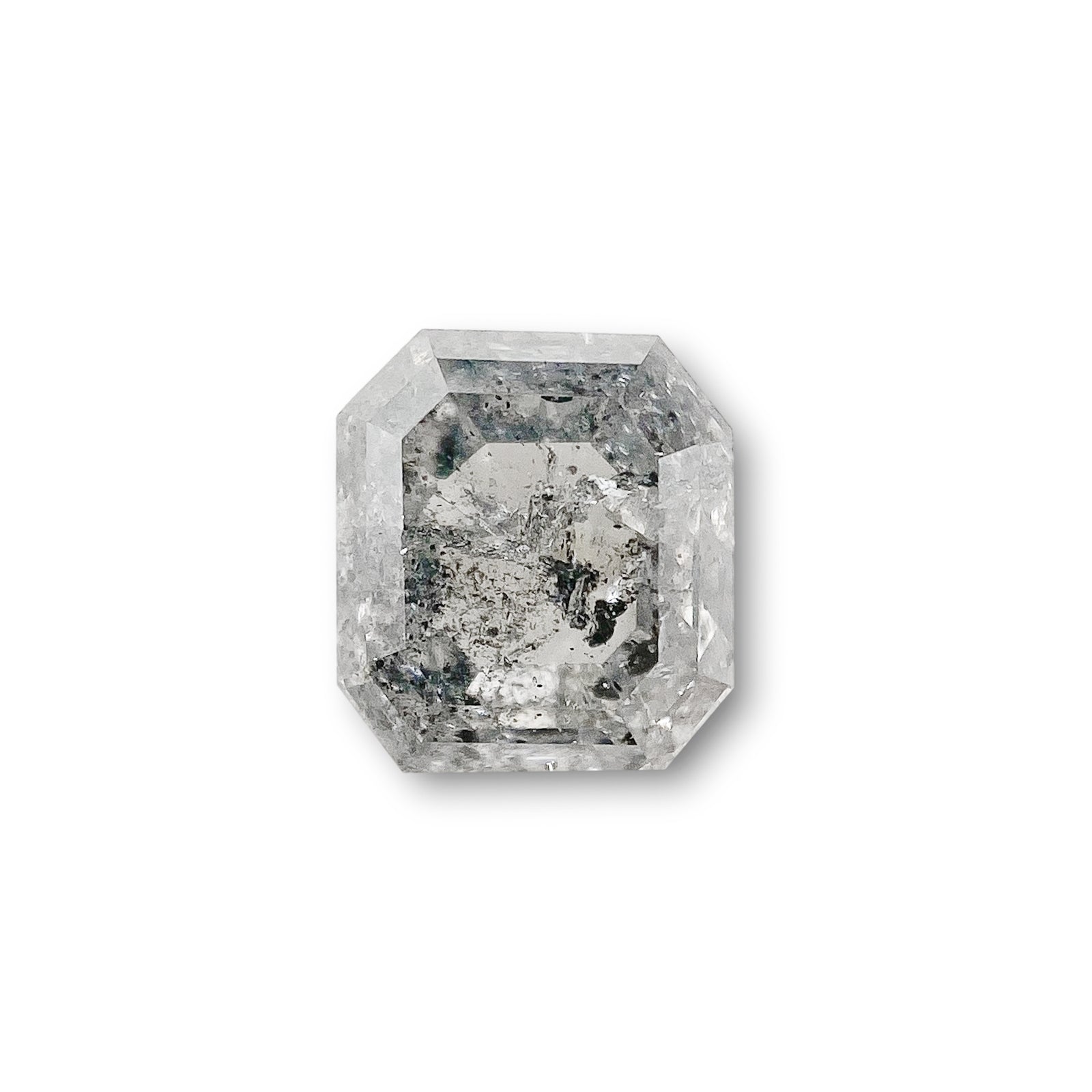 0.94ct | Rustic Asscher Shape Step Cut Diamond - Modern Rustic Diamond