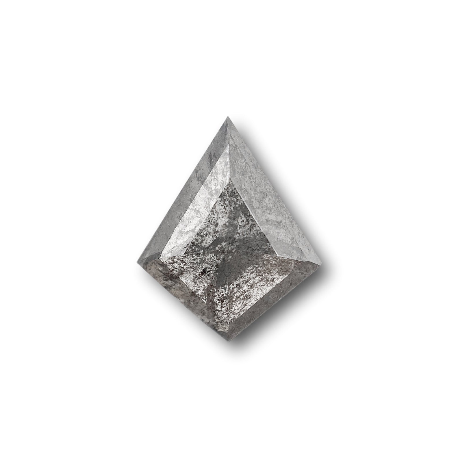 0.78ct | Rustic  Kite Shape Rose Cut Diamond - Modern Rustic Diamond