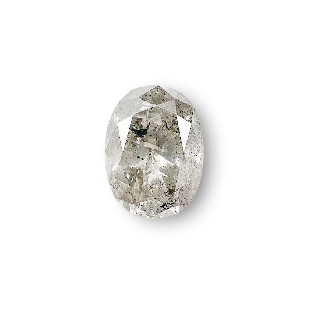 0.53ct | Rustic  Oval Shape Brilliant Cut Diamond - Modern Rustic Diamond