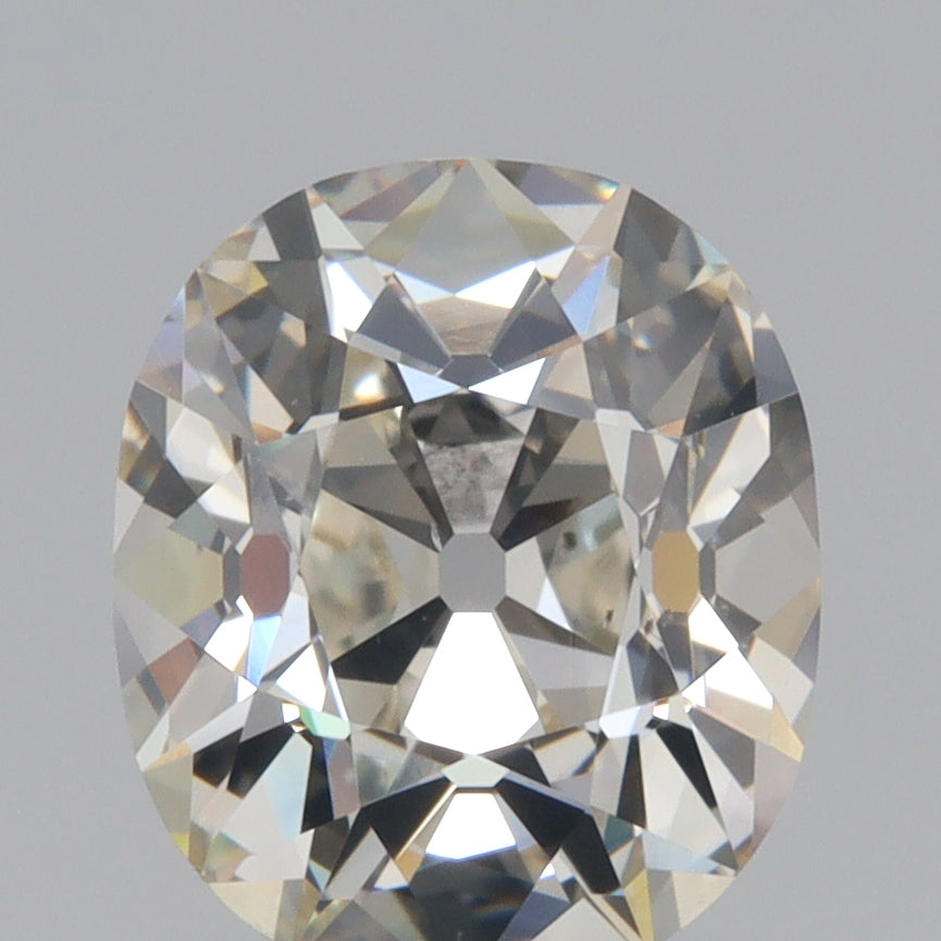 2.01ct | K/SI1 Cushion Shape Old Mine Cut Diamond (GIA) - Modern Rustic Diamond