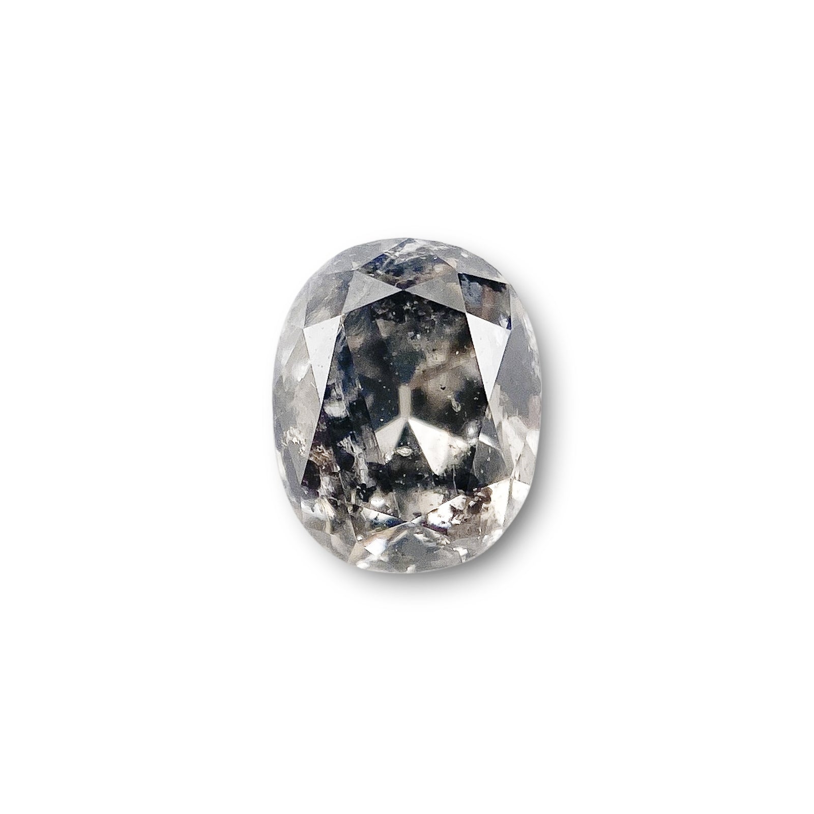 0.78ct | Rustic Oval Shape Brilliant Cut Diamond - Modern Rustic Diamond