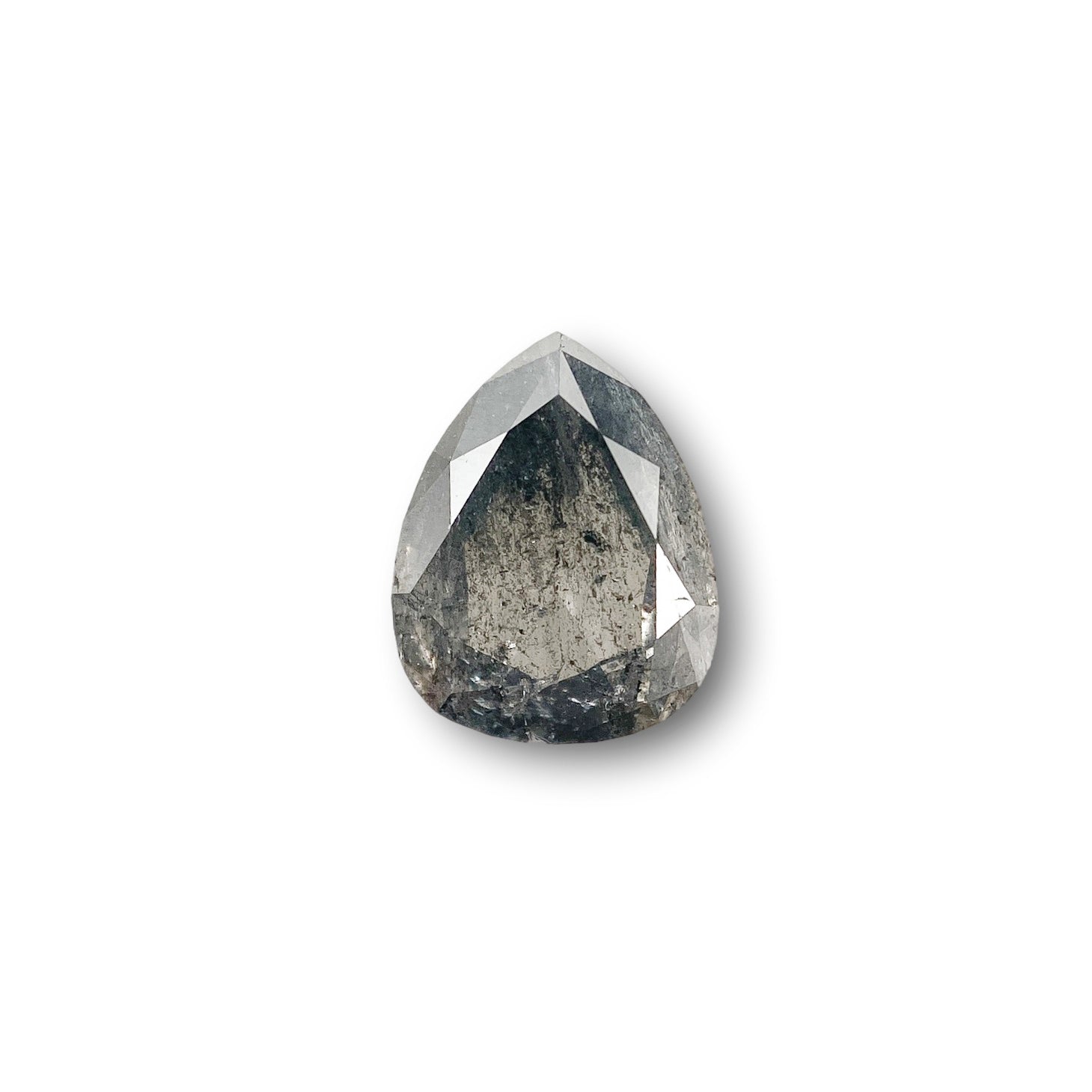 0.98ct | Rustic  Pear Shape Brilliant Cut Diamond - Modern Rustic Diamond
