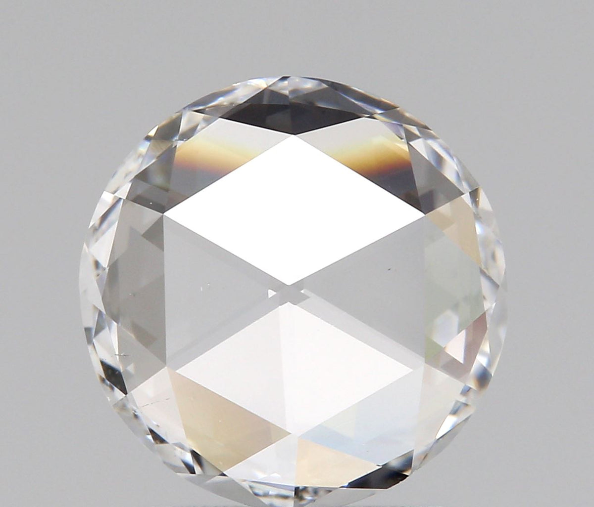 1.01ct | D/SI1 Round Shape Rose Cut Diamond (GIA) - Modern Rustic Diamond