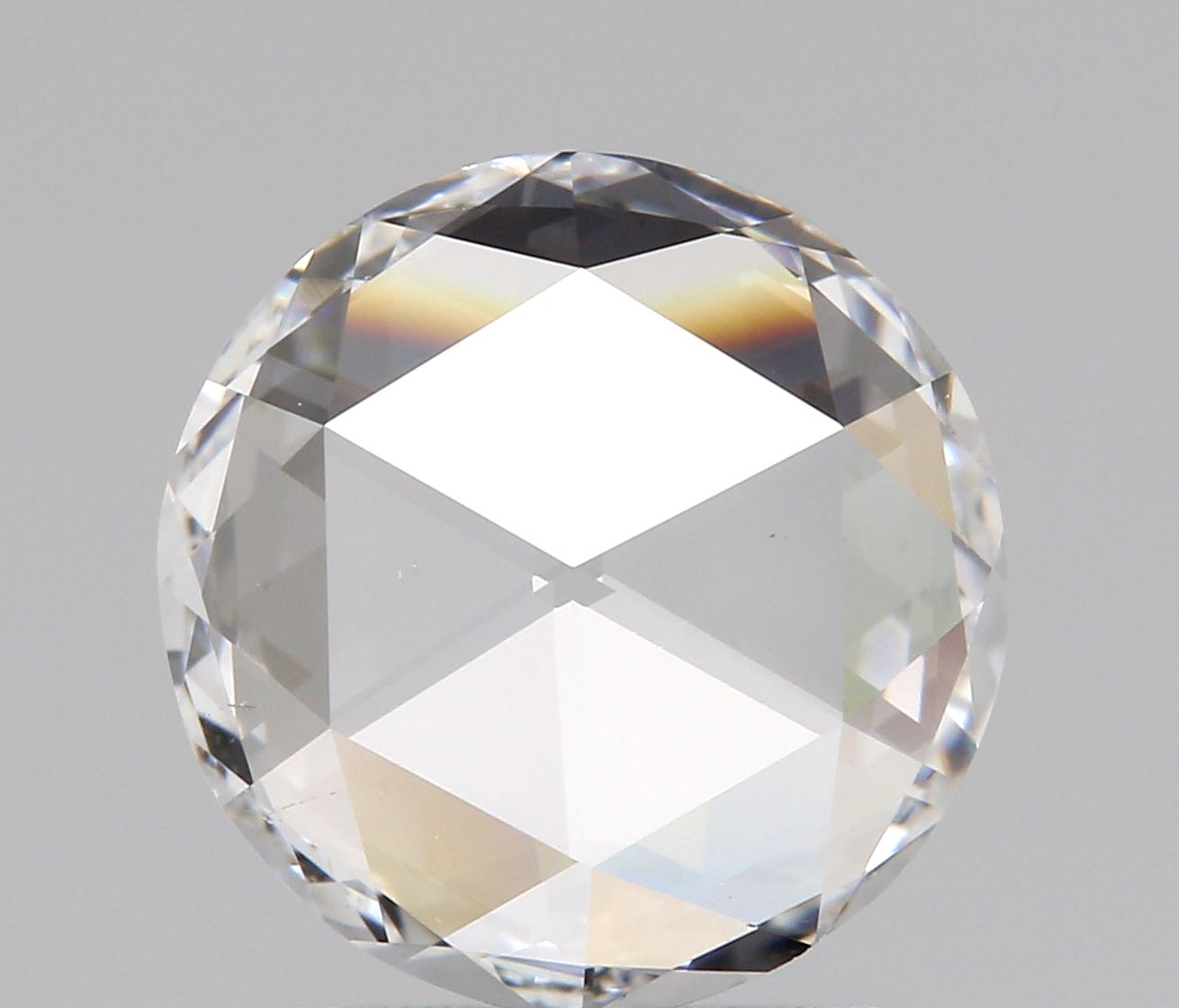 1.01ct | D/SI1 Round Shape Rose Cut Diamond (GIA) - Modern Rustic Diamond