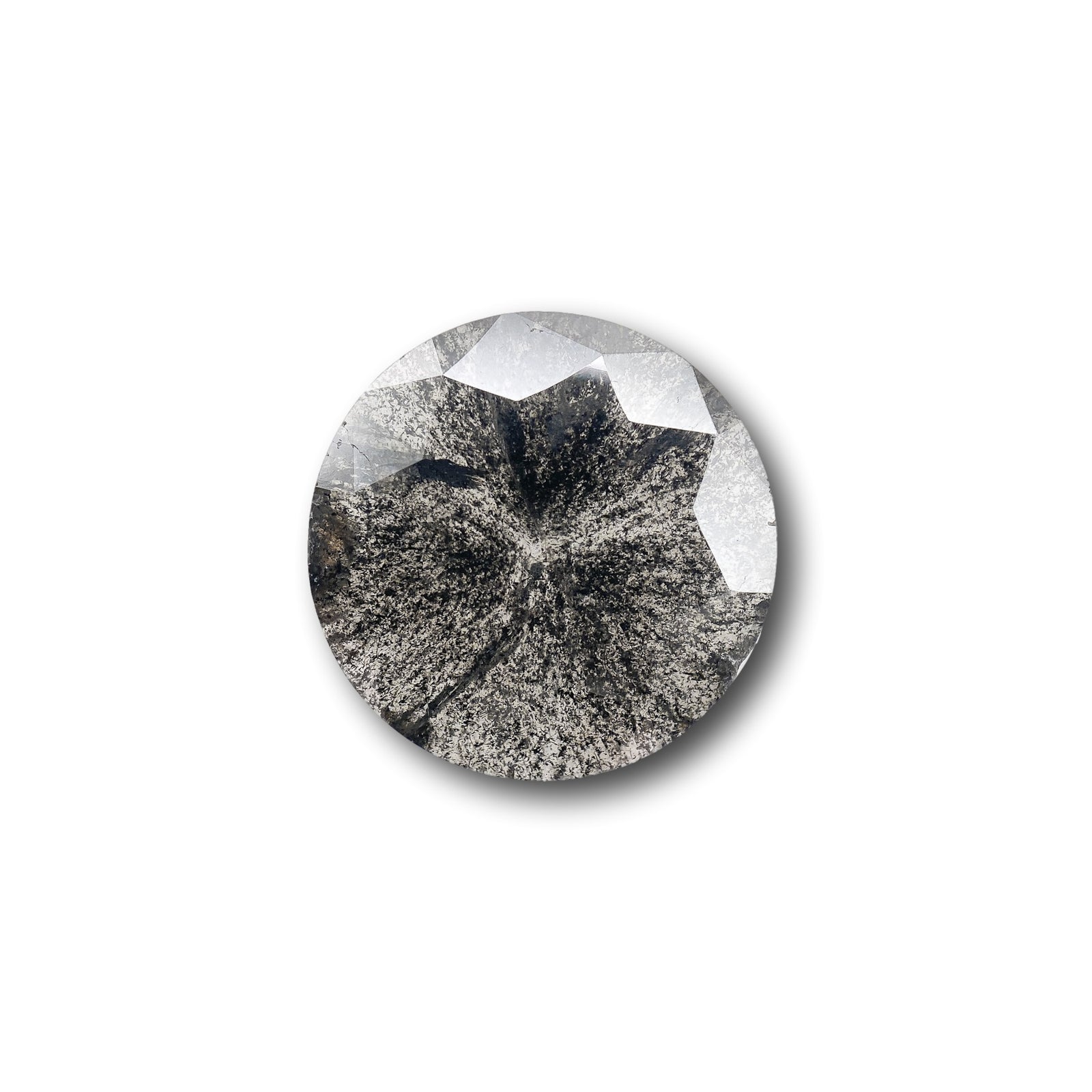 3.67ct | Rustic Round Shape Rose Cut Diamond - Modern Rustic Diamond