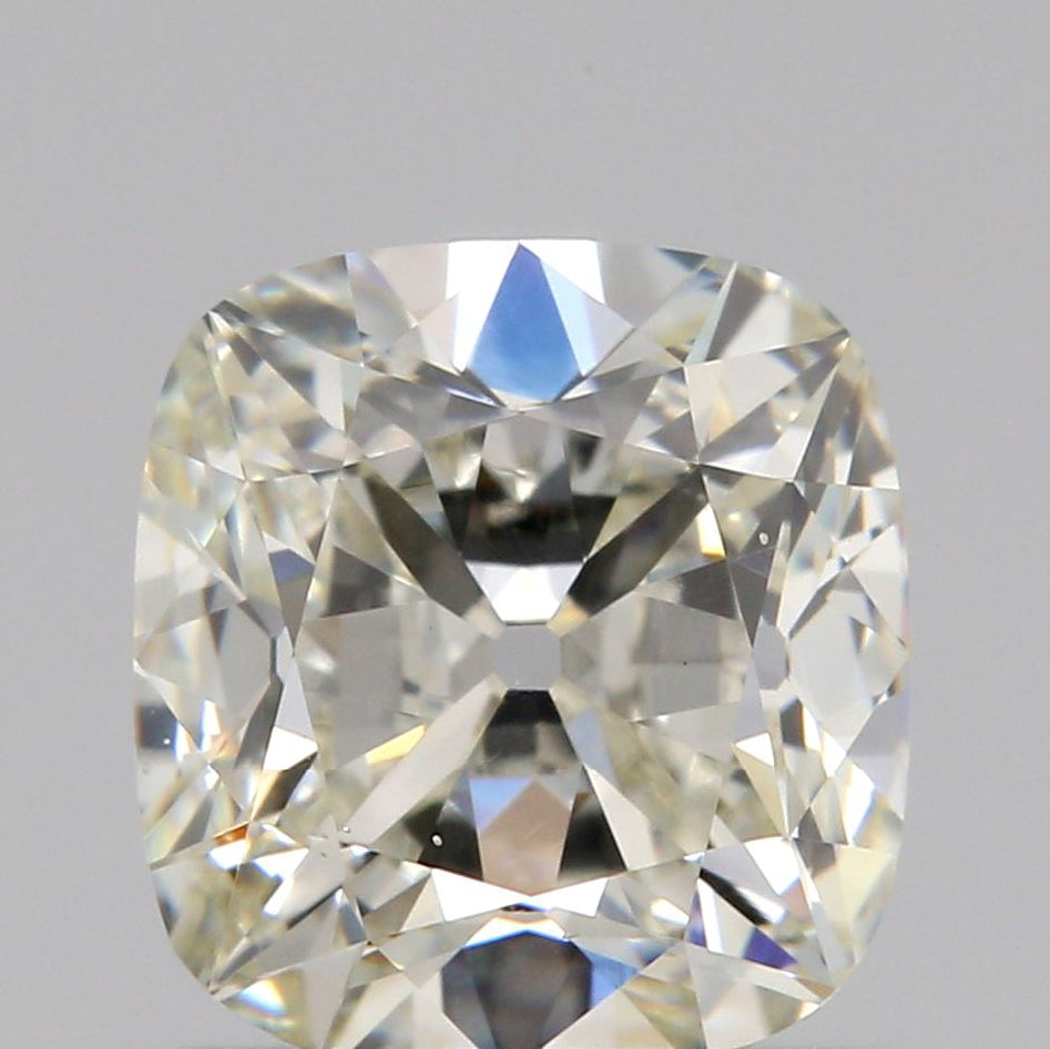 1.00ct | H/VS2 Cushion Shape Old Mine Cut Diamond (GIA) - Modern Rustic Diamond