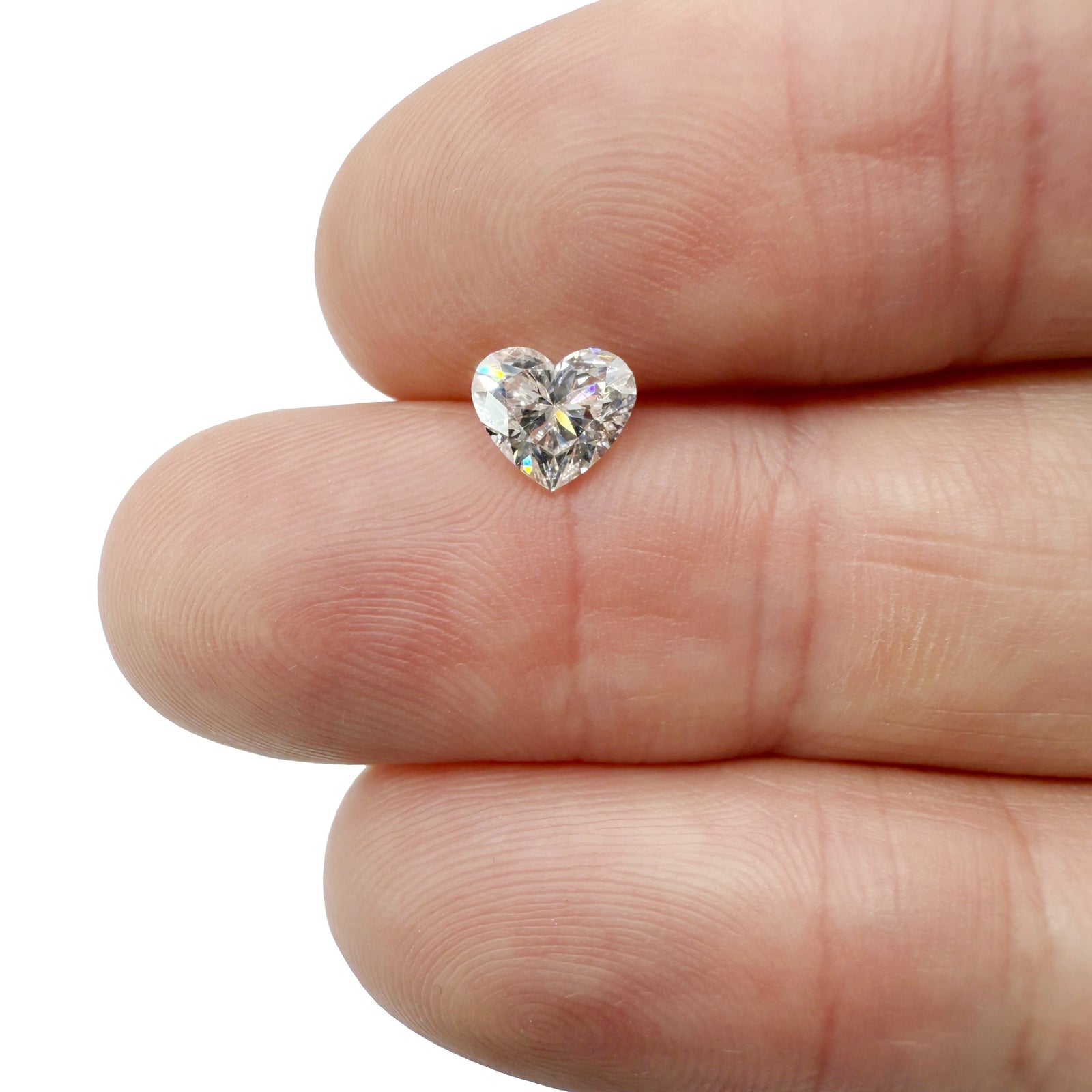 1.02ct | L/VVS1 Heart Shape Brilliant Cut Diamond (GIA) - Modern Rustic Diamond