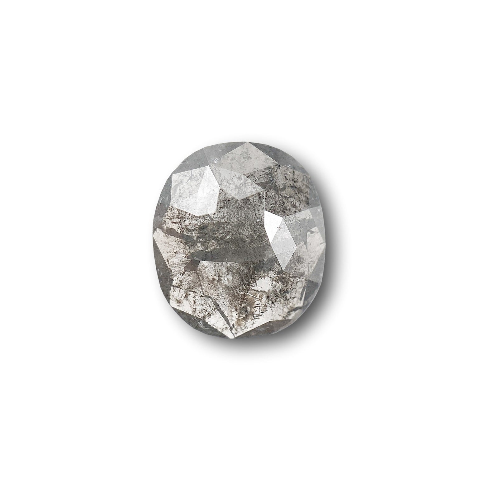 1.31ct | Rustic  Cushion Shape Rose Cut Diamond - Modern Rustic Diamond