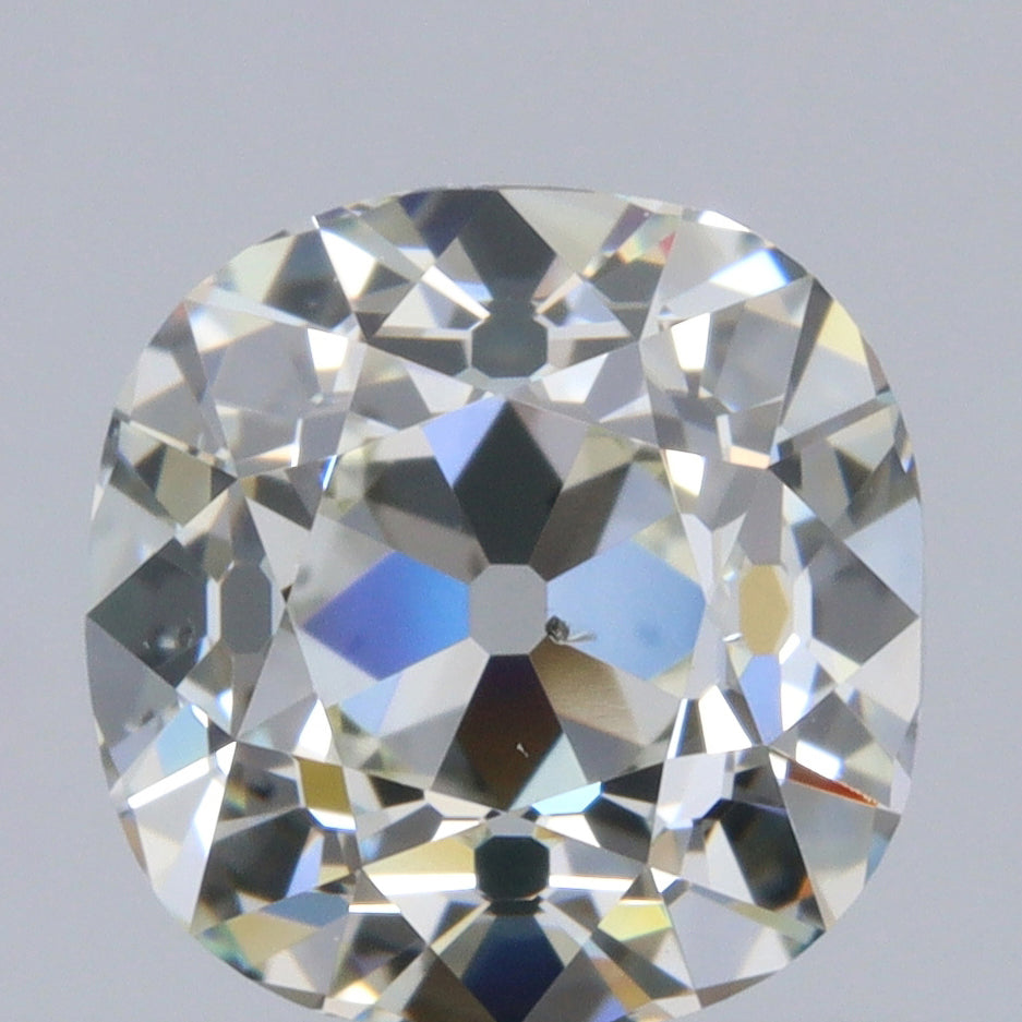 1.01ct | I-J/VS-SI Cushion Shape Old Mine Cut Diamond - Modern Rustic Diamond