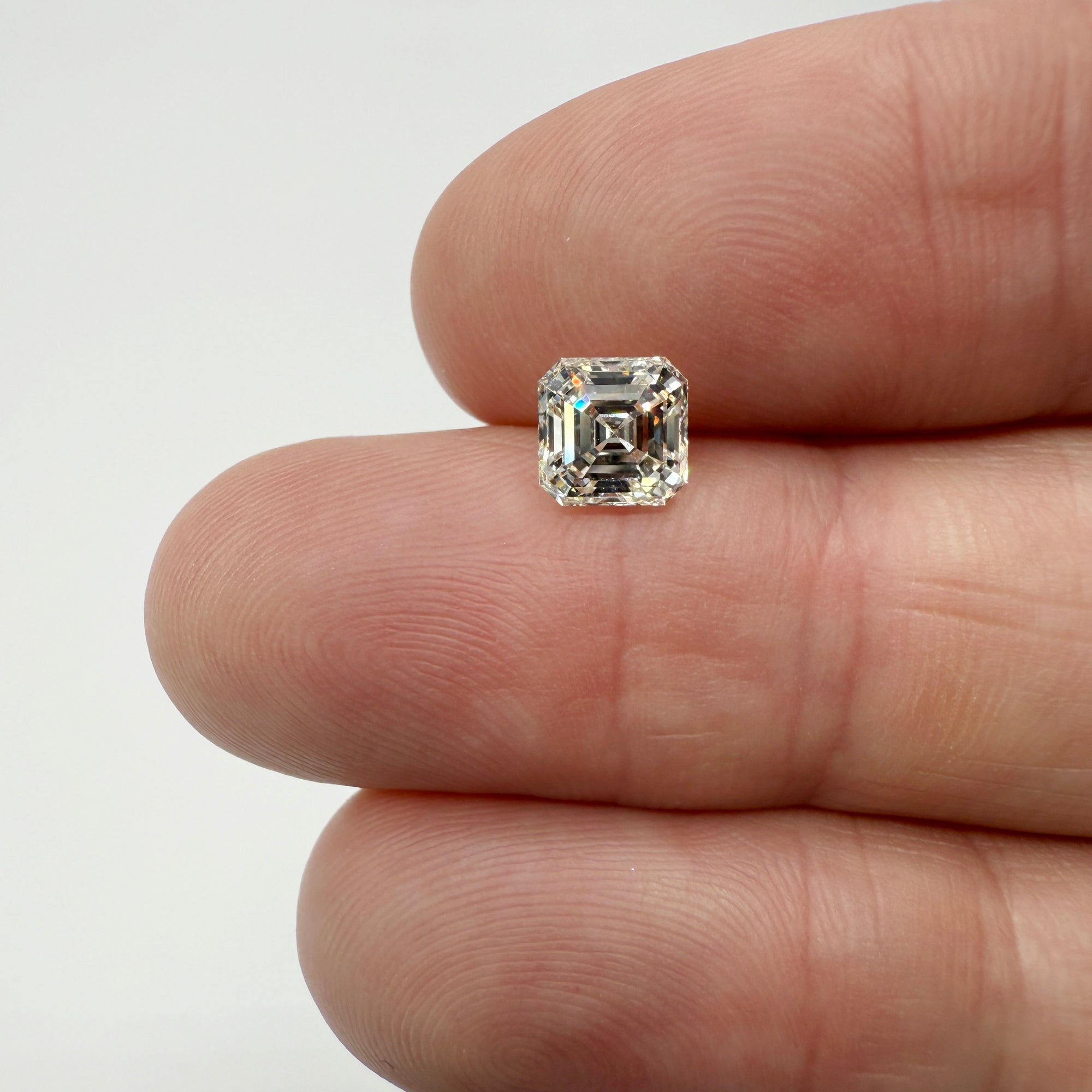 1.30ct | I/VVS2 Asscher Shape Step Cut Diamond (GIA) - Modern Rustic Diamond
