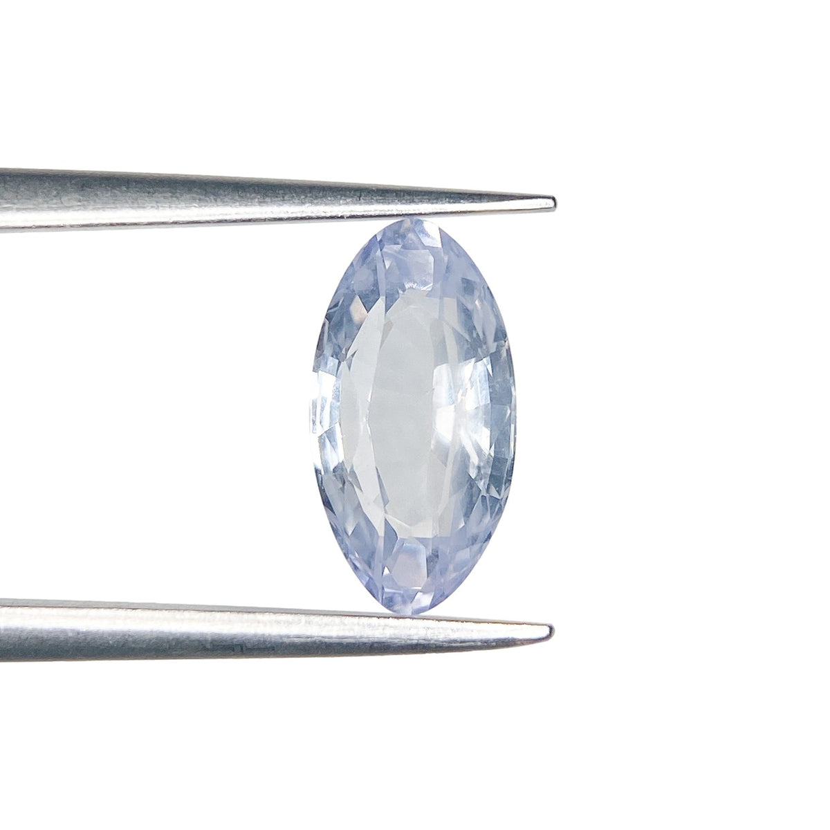 1.77ct | Brilliant Cut Moval Shape Lt. Blue Montana Sapphire-Modern Rustic Diamond