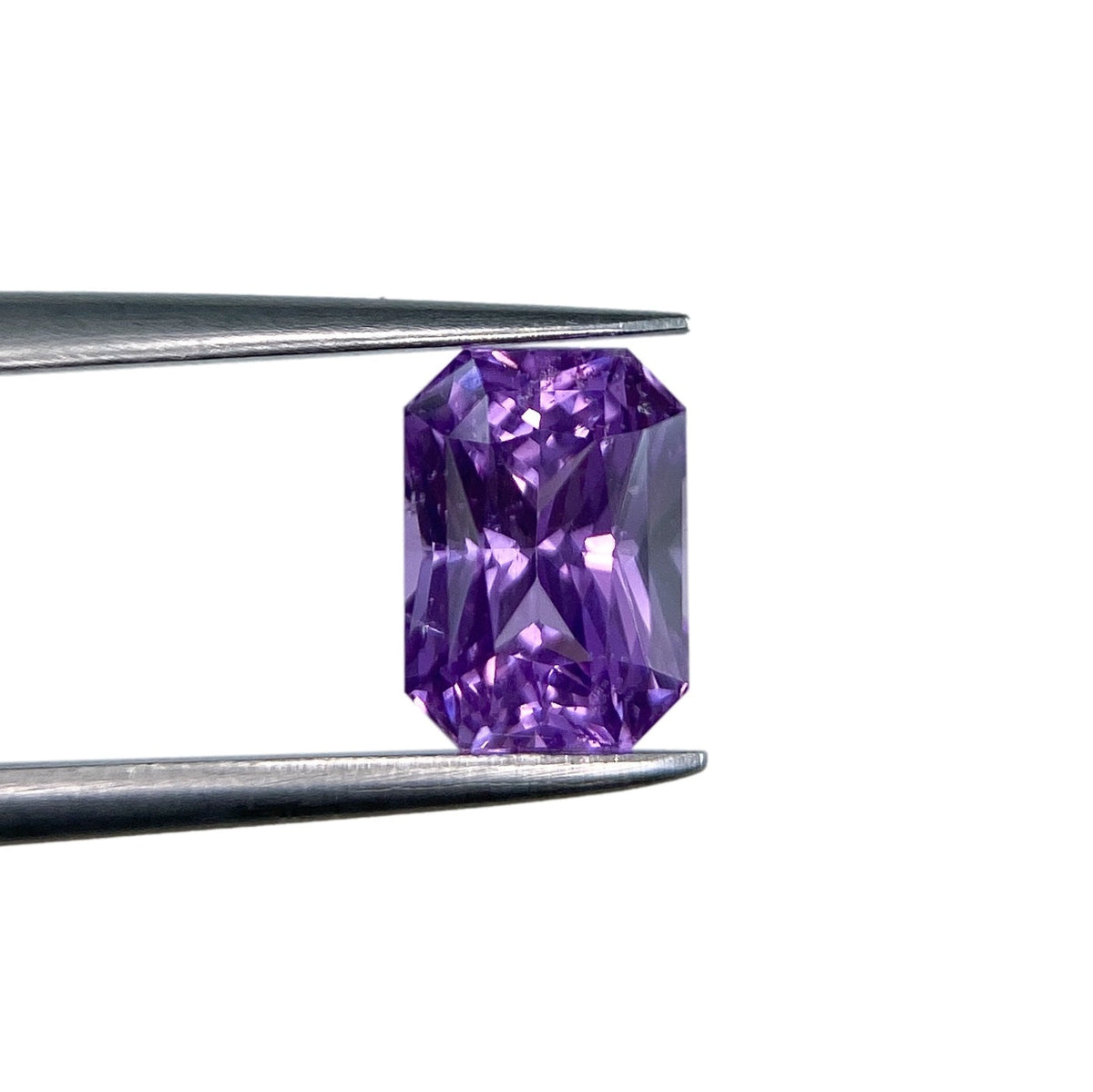 1.77ct | Radiant Cut Violet Sapphire-Modern Rustic Diamond