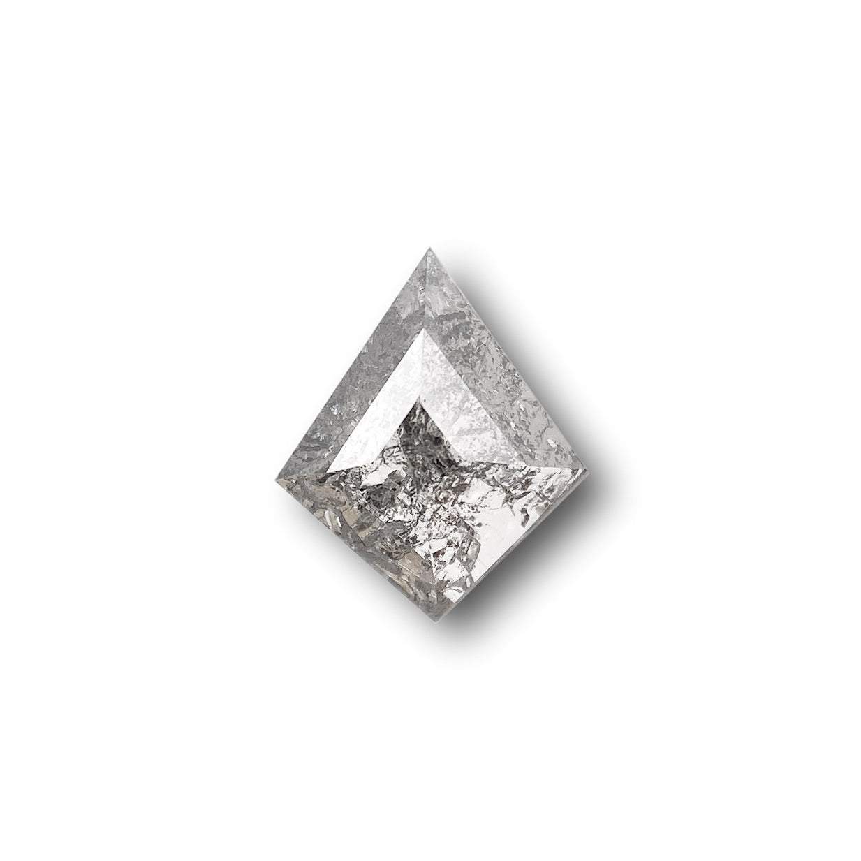 0.72ct | Rustic  Kite Shape Rose Cut Diamond - Modern Rustic Diamond
