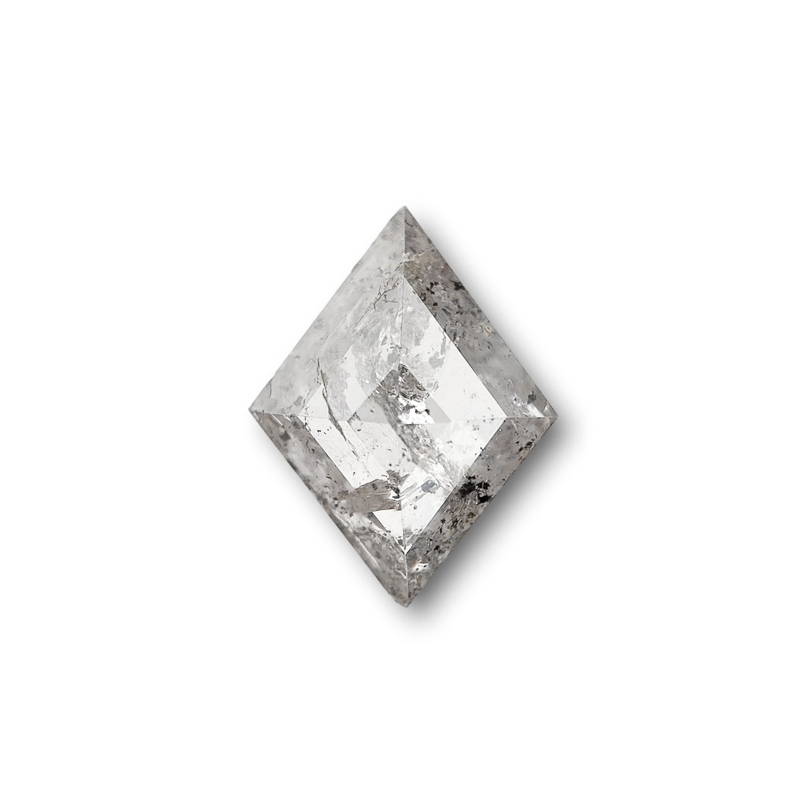 0.69ct | Rustic Lozenge Shape Rose Cut Diamond - Modern Rustic Diamond