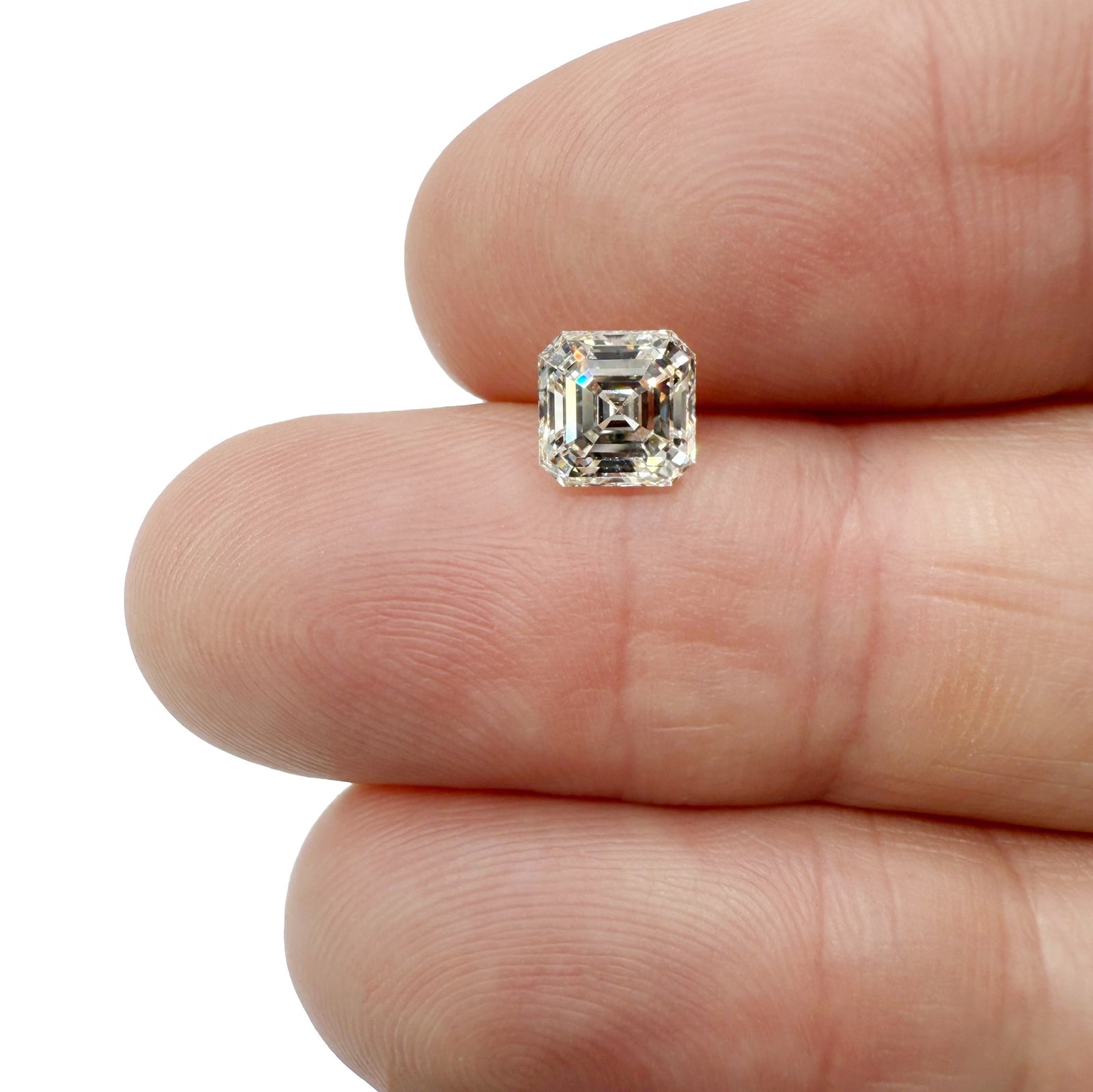 1.30ct | I/VVS2 Asscher Shape Step Cut Diamond (GIA) - Modern Rustic Diamond