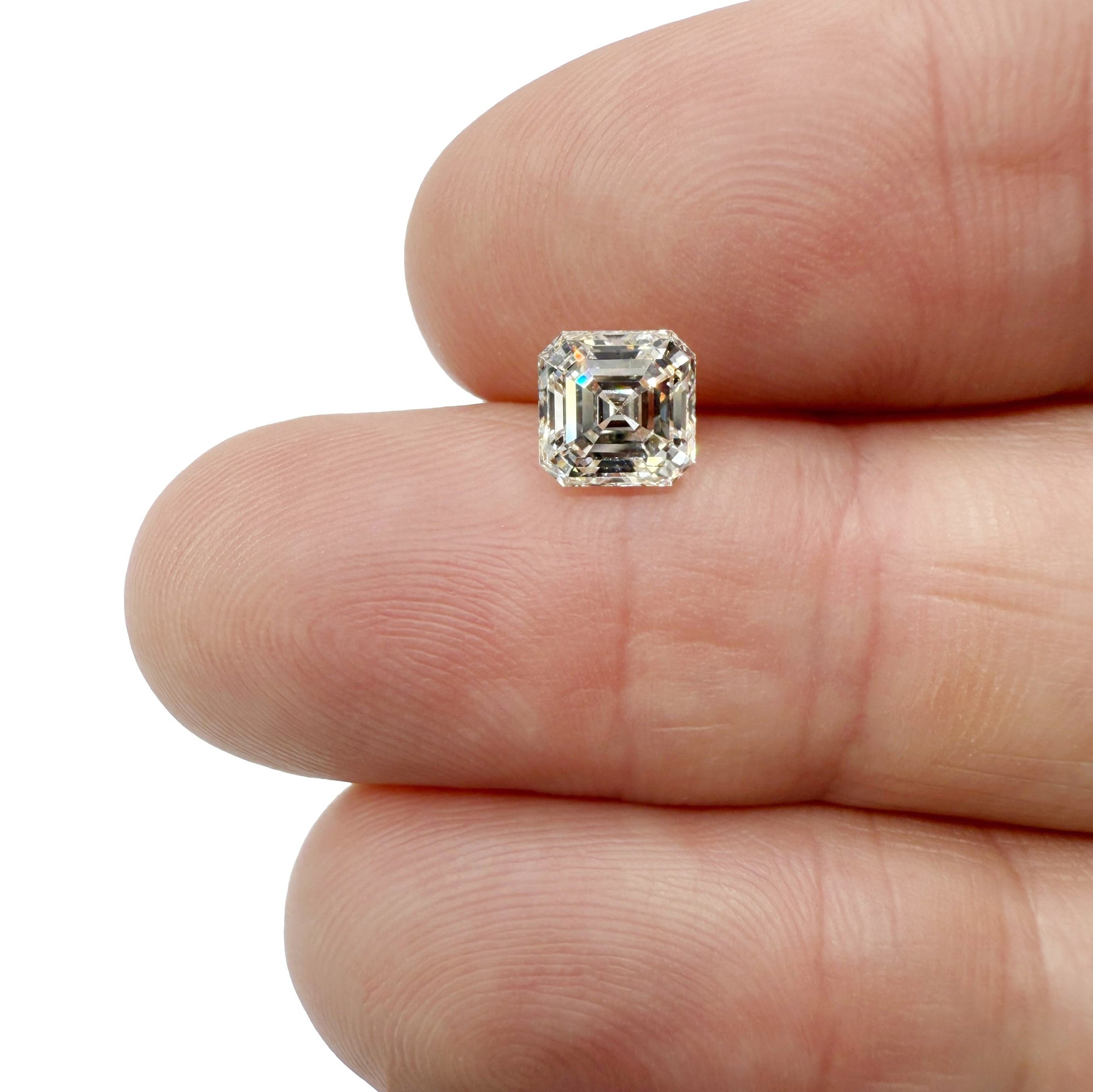 1.30ct | I/VVS2 Asscher Shape Step Cut Diamond (GIA) - Modern Rustic Diamond