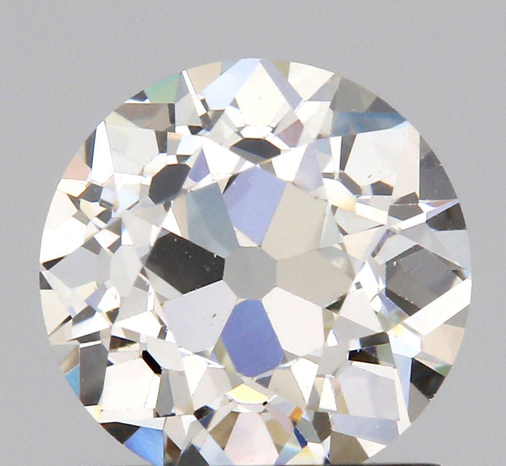 1.12ct | I/VS1 Round Shape Old European Cut Diamond (GIA) - Modern Rustic Diamond