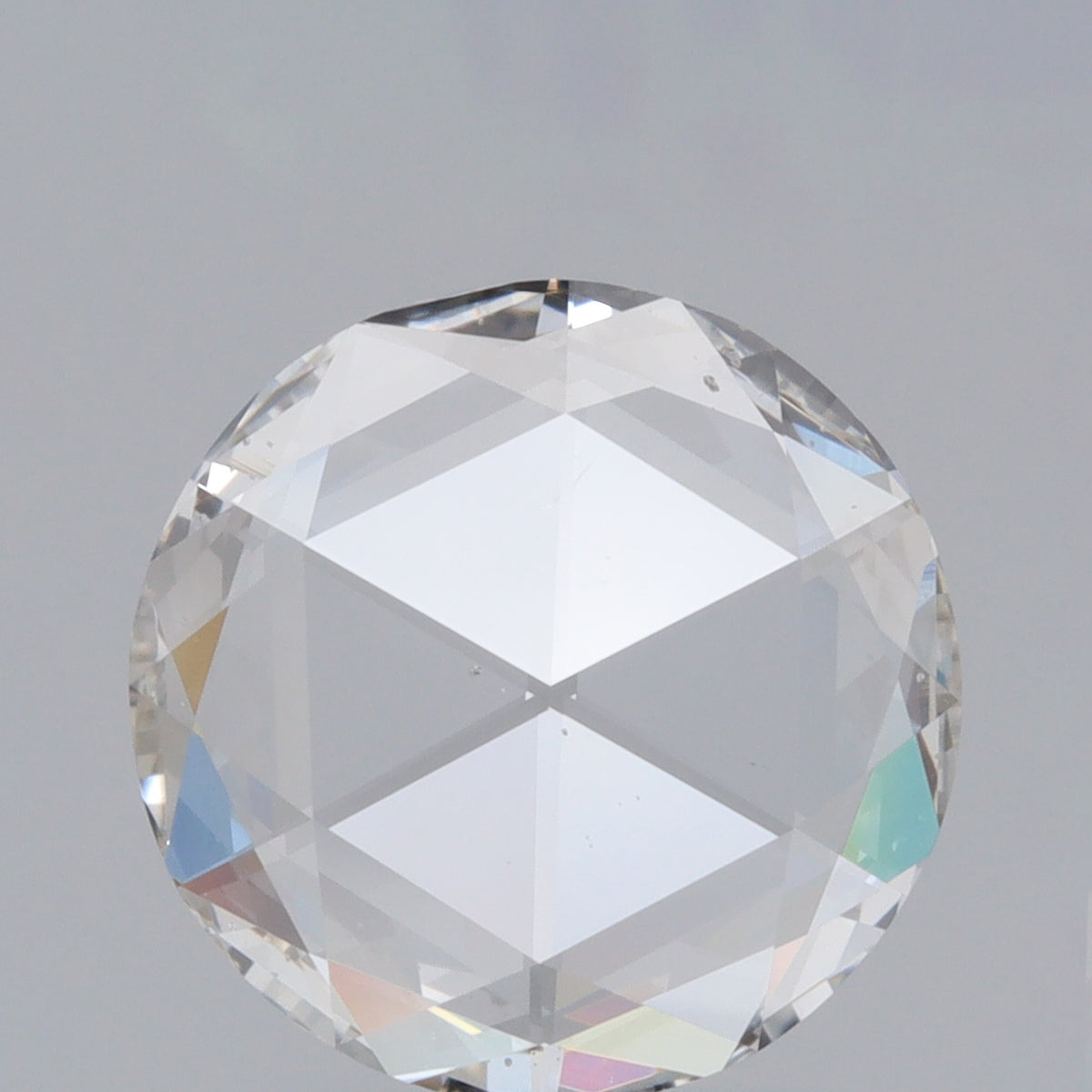 1.06ct | G/SI1 Round Shape Rose Cut Diamond (GIA) - Modern Rustic Diamond