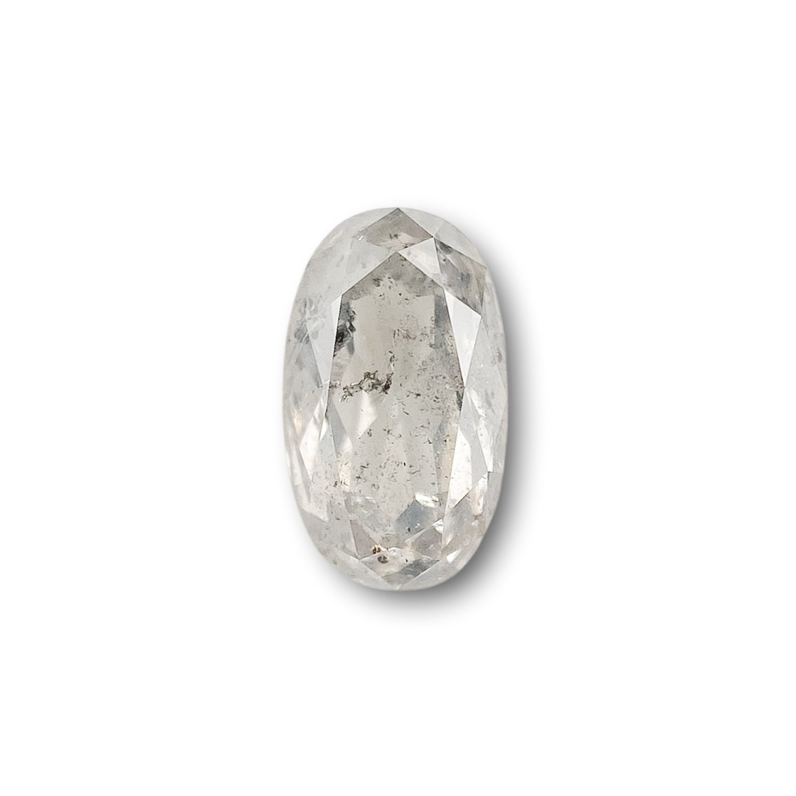 0.78ct | Rustic Oval Shape Brilliant Cut Diamond - Modern Rustic Diamond