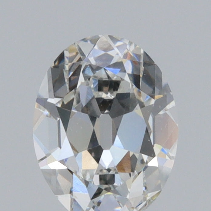 0.50ct | D-E/VVS Oval Shape Old Mine Cut Diamond - Modern Rustic Diamond