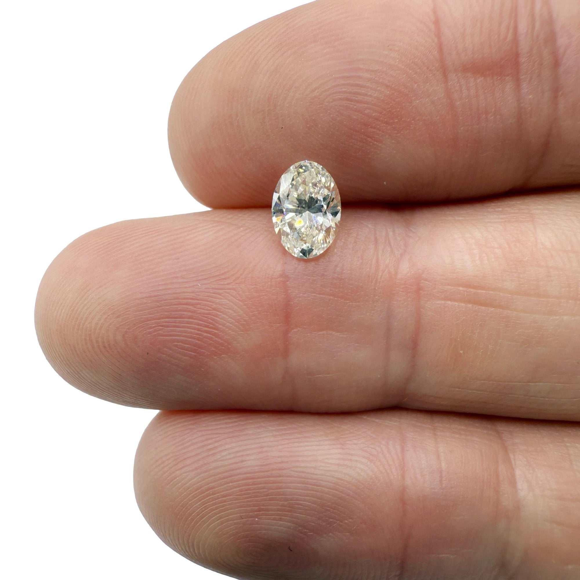 1.30ct | K/VVS2 Oval Shape Brilliant Cut Diamond (GIA) - Modern Rustic Diamond