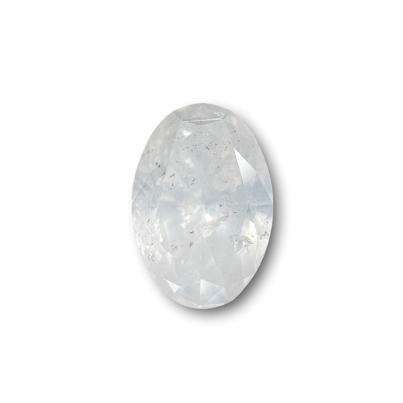 1.38ct | Salt & Pepper Oval Shape Brilliant Cut Diamond - Modern Rustic Diamond