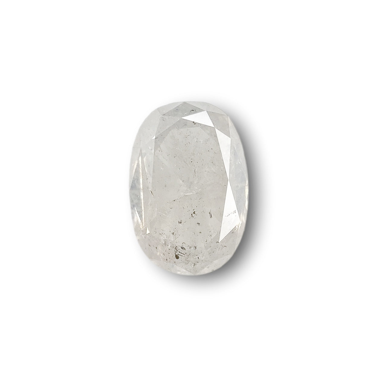 0.81ct | Rustic Oval Shape Brilliant Cut Diamond - Modern Rustic Diamond