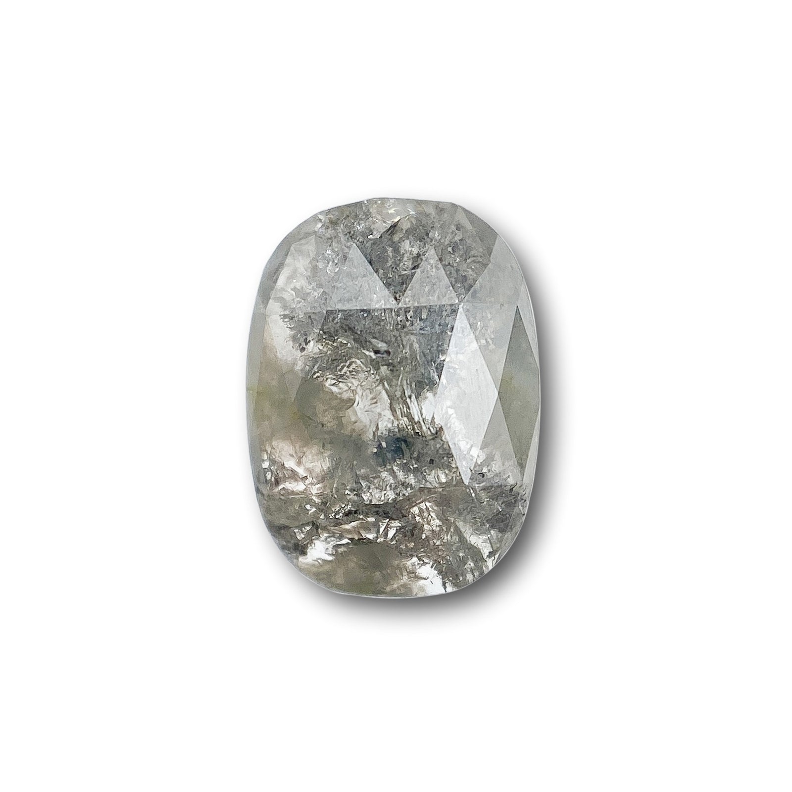 1.16ct | Rstc/ Cushion Shape Rose Cut Diamond - Modern Rustic Diamond