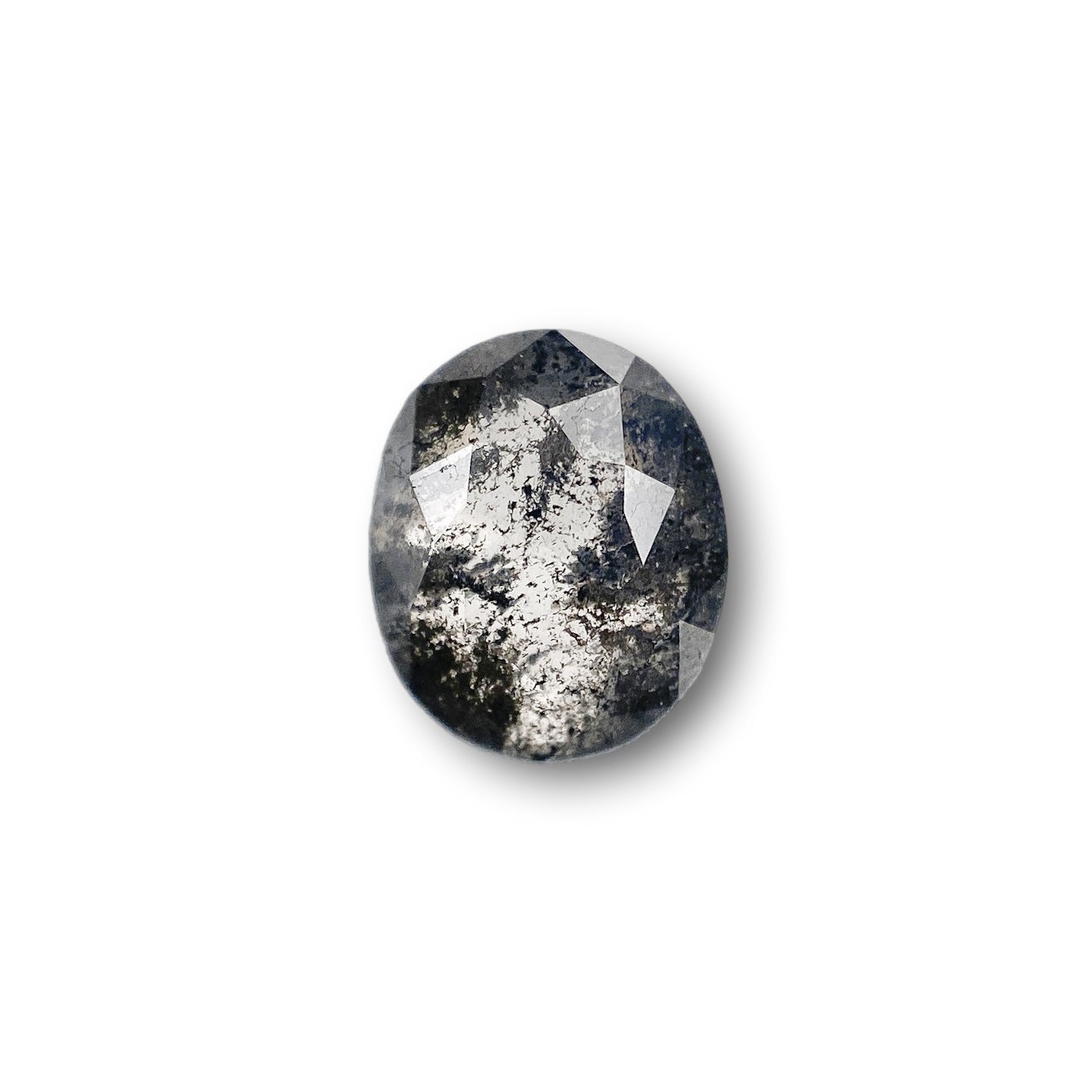 1.10ct | Rustic Oval Shape Rose Cut Diamond - Modern Rustic Diamond