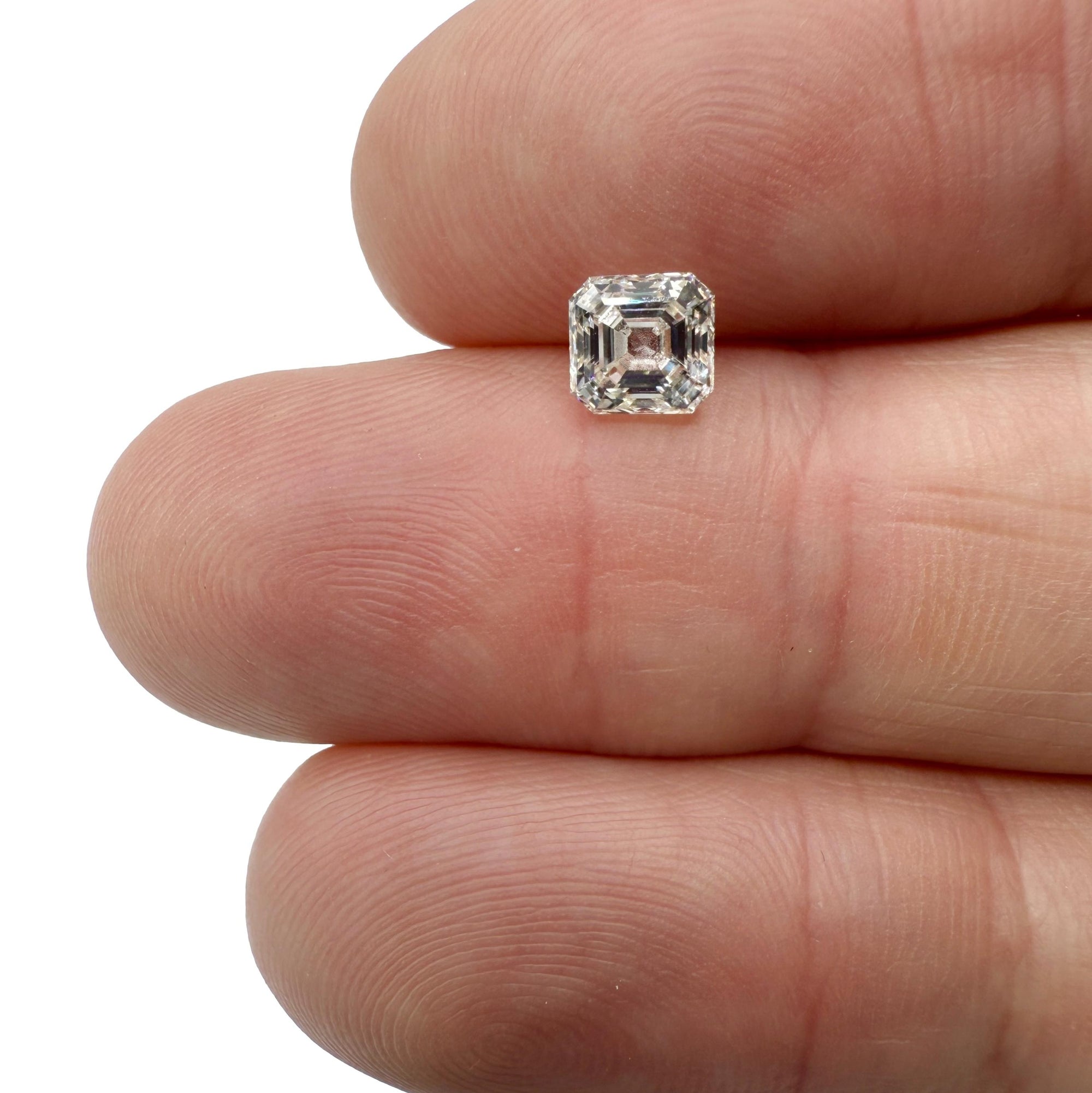 1.01ct | K/VVS2 Asscher Shape Step Cut Diamond (GIA) - Modern Rustic Diamond