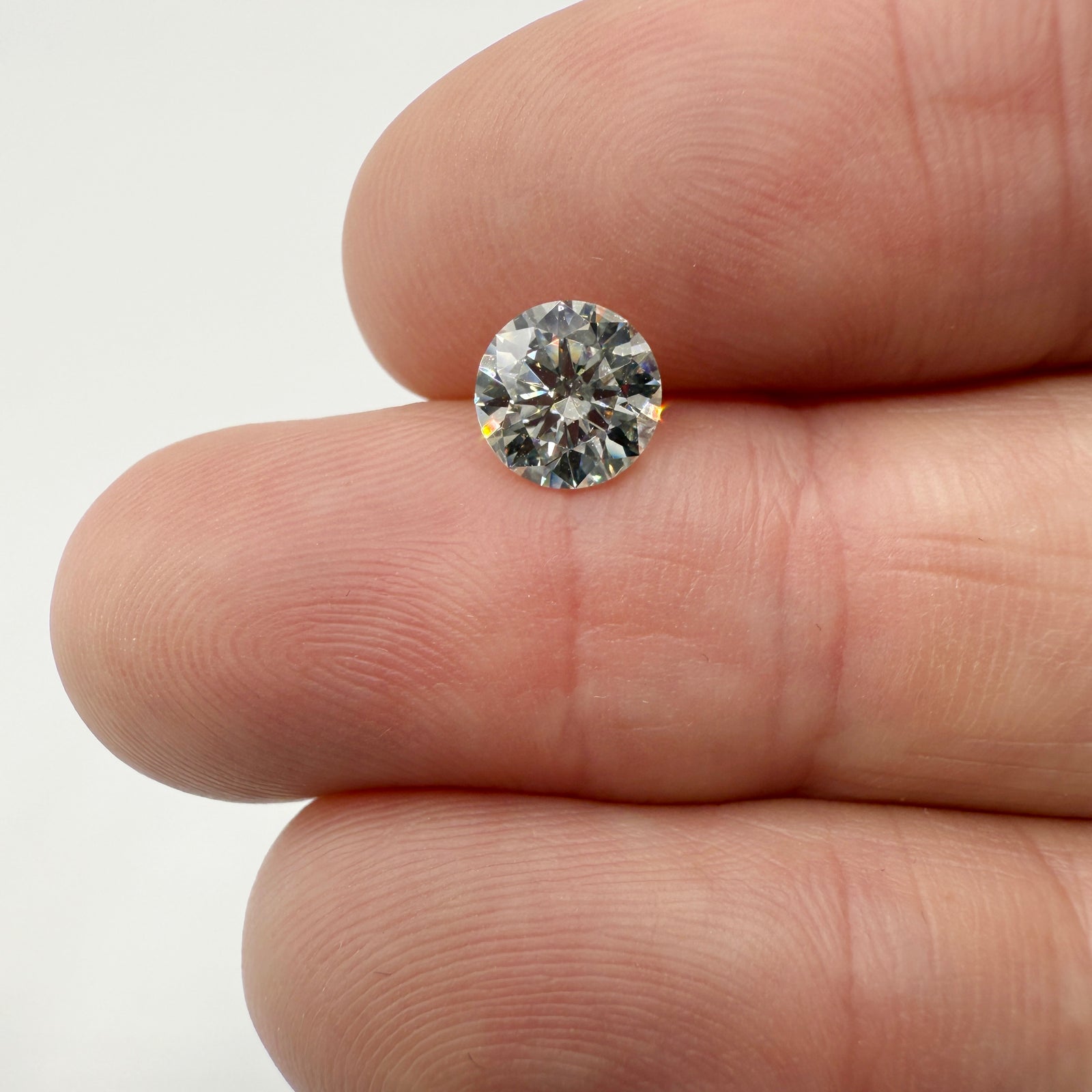 1.22ct | M/VS1 Round Shape Brilliant Cut Diamond (GIA) - Modern Rustic Diamond