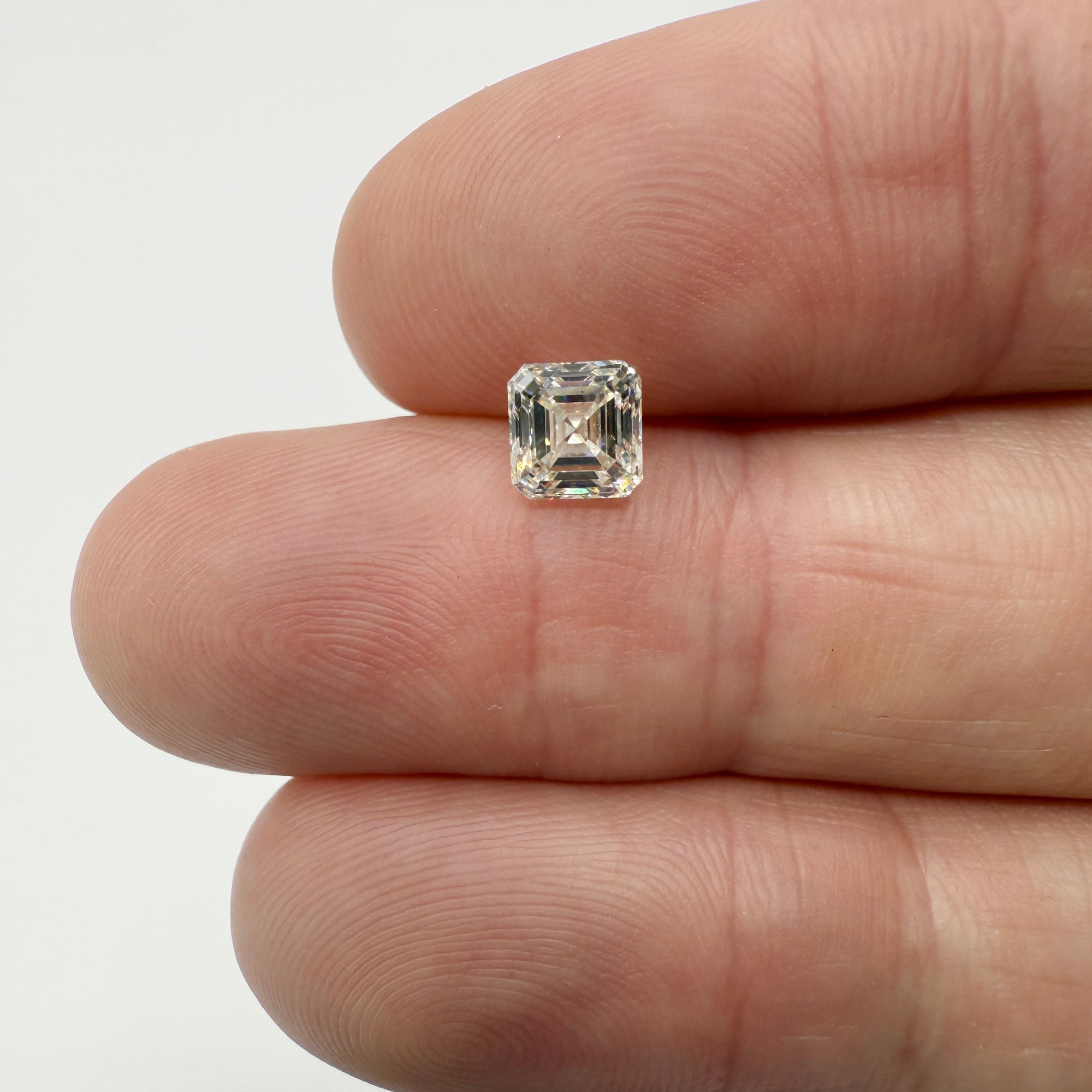 1.20ct | L/VVS2 Asscher Shape Step Cut Diamond (GIA) - Modern Rustic Diamond