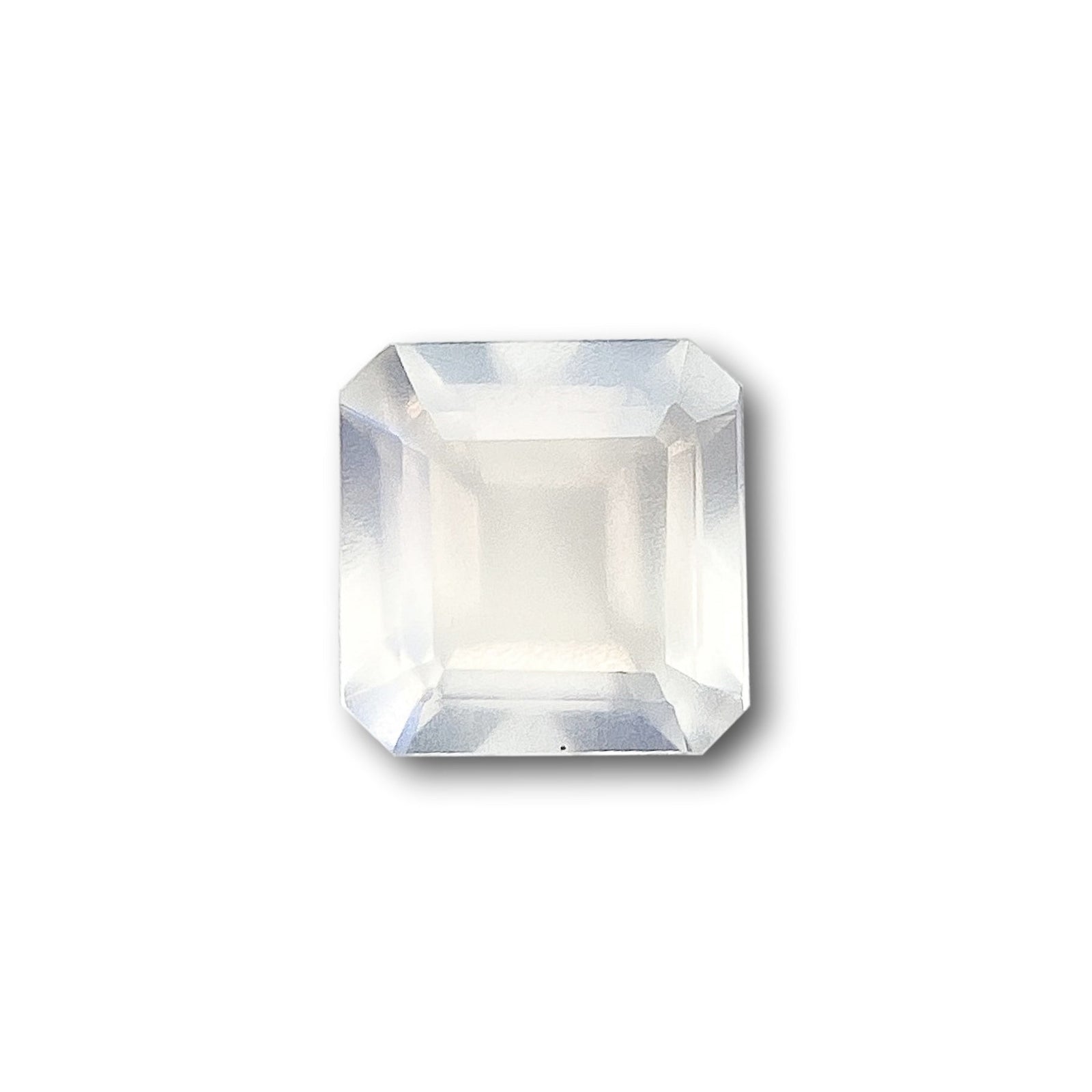 1.82ct | Asscher Shape Step Cut Moonstone-Modern Rustic Diamond