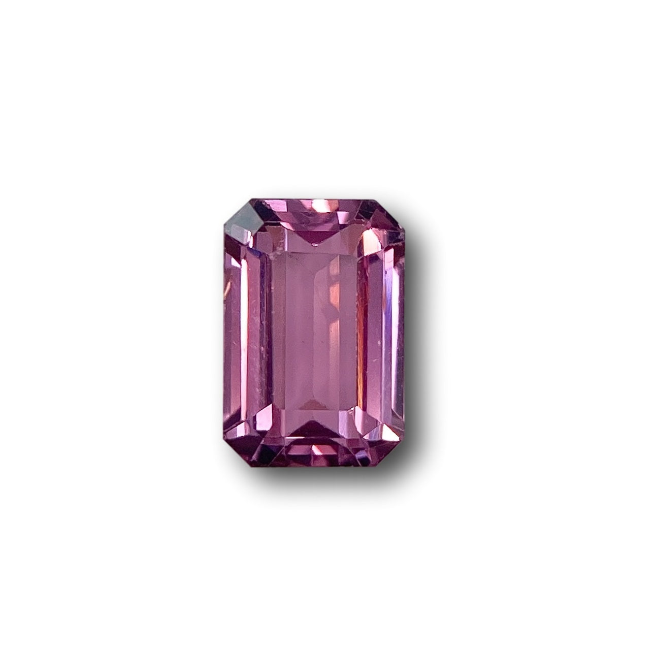 1.82ct | Emerald Cut Pink Spinel-Modern Rustic Diamond
