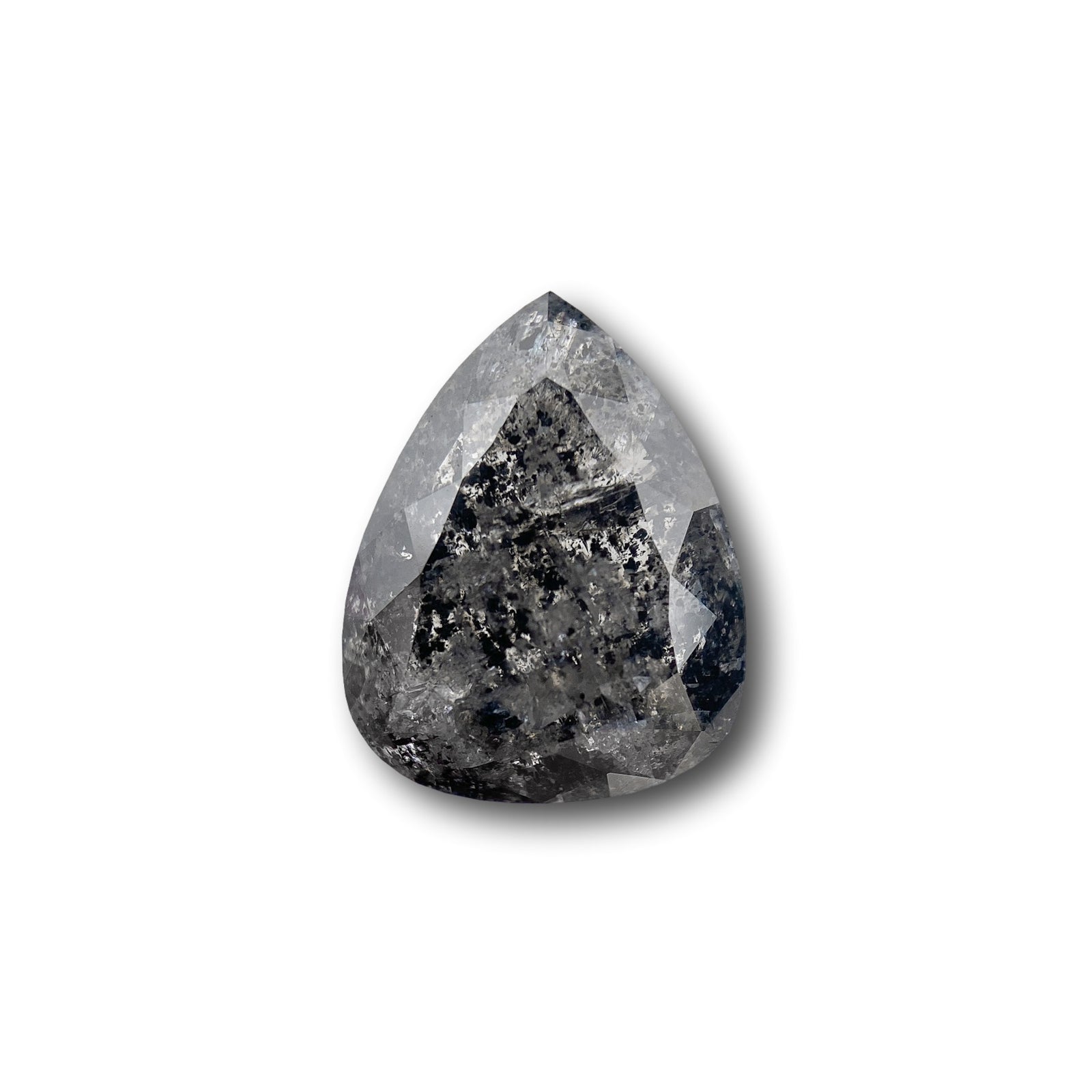 2.64ct | Rustic  Pear Shape Brilliant Cut Diamond - Modern Rustic Diamond