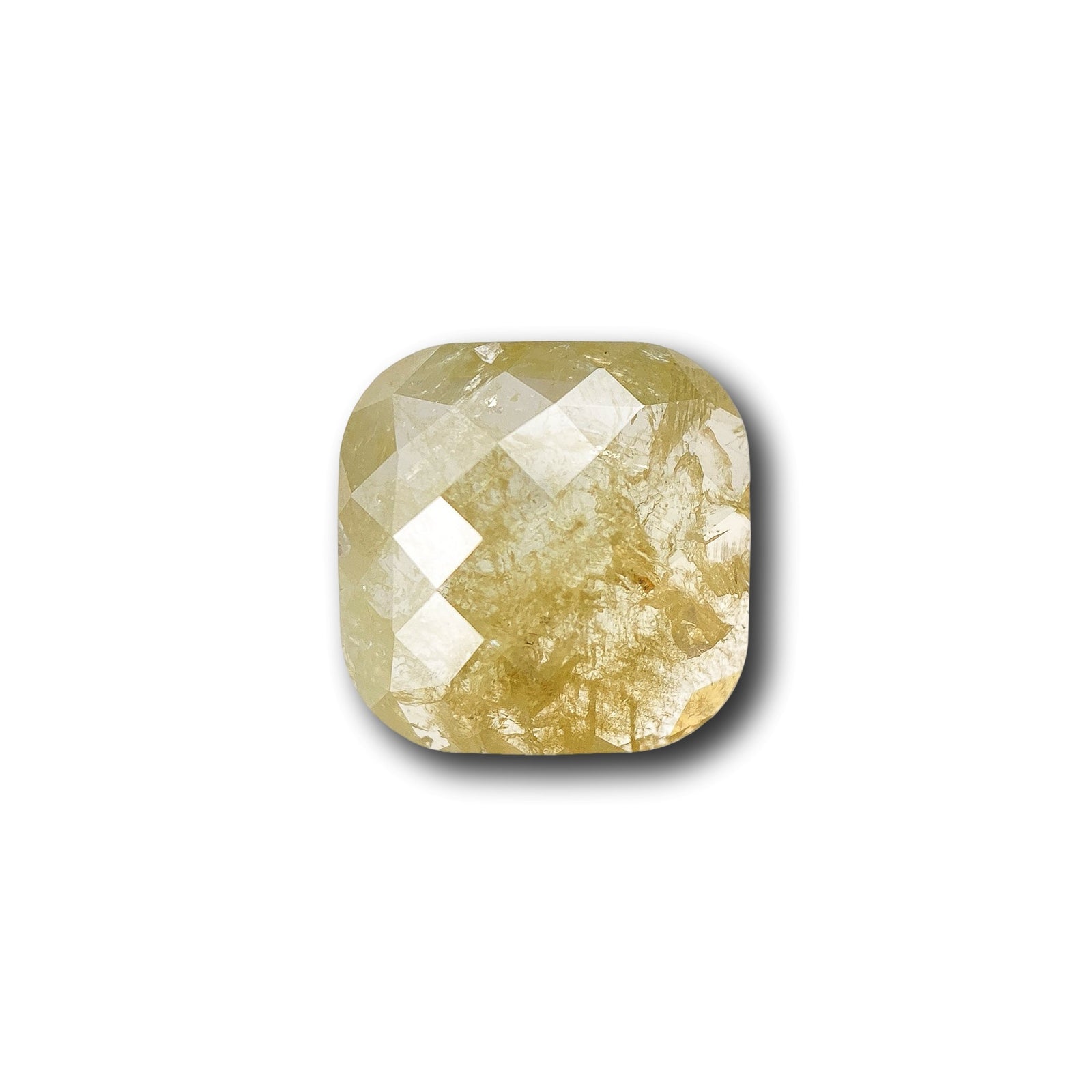 1.59ct | Rustic  Cushion Shape Rose Cut Diamond - Modern Rustic Diamond