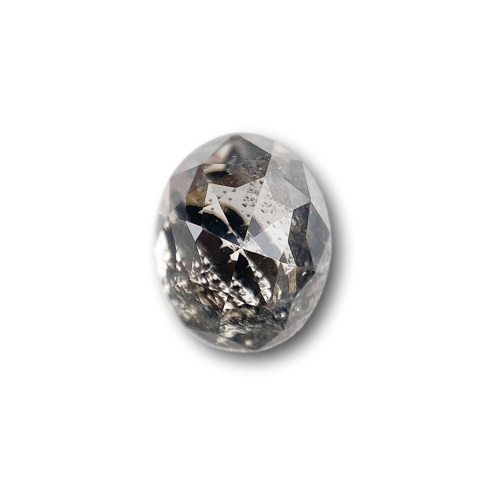 1.18ct | Rustic Oval Shape Rose Cut Diamond - Modern Rustic Diamond
