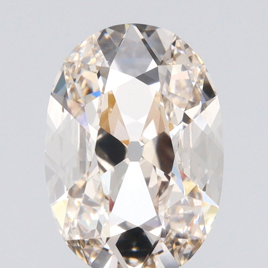 1.21ct | L/VVS2 Oval Shape Old Mine Cut Diamond (GIA) - Modern Rustic Diamond