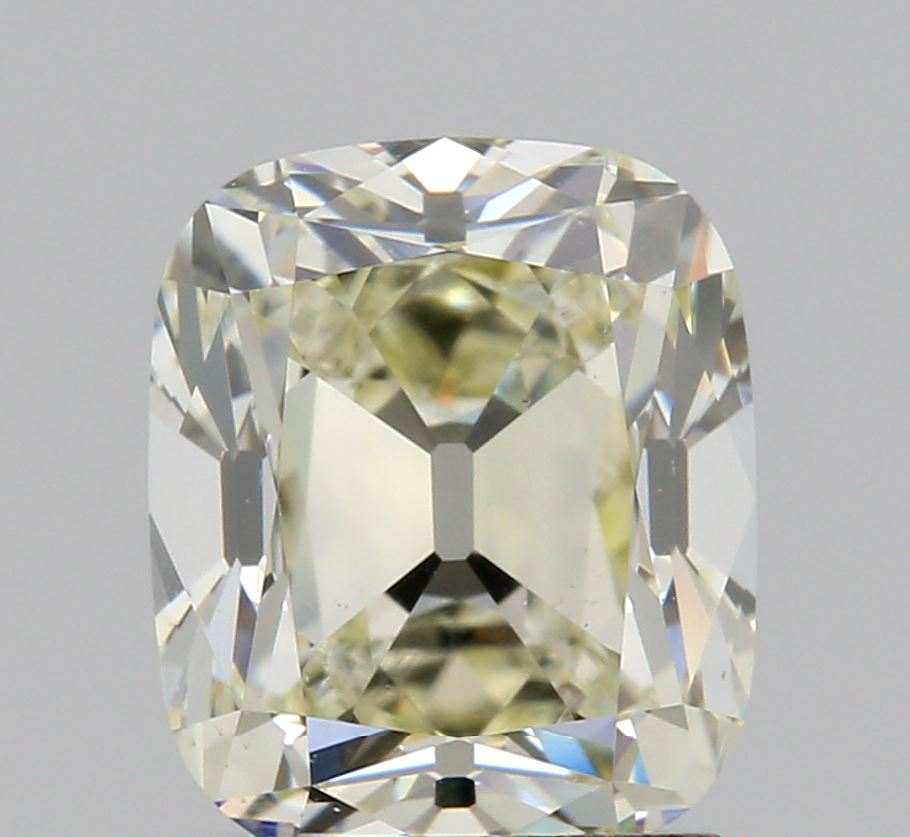 1.65ct | N/VS2 Cushion Shape Vintage Old Mine Cut Diamond (GIA) - Modern Rustic Diamond