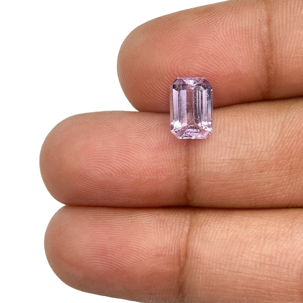 1.85ct | Emerald Cut Pink Spinel-Modern Rustic Diamond